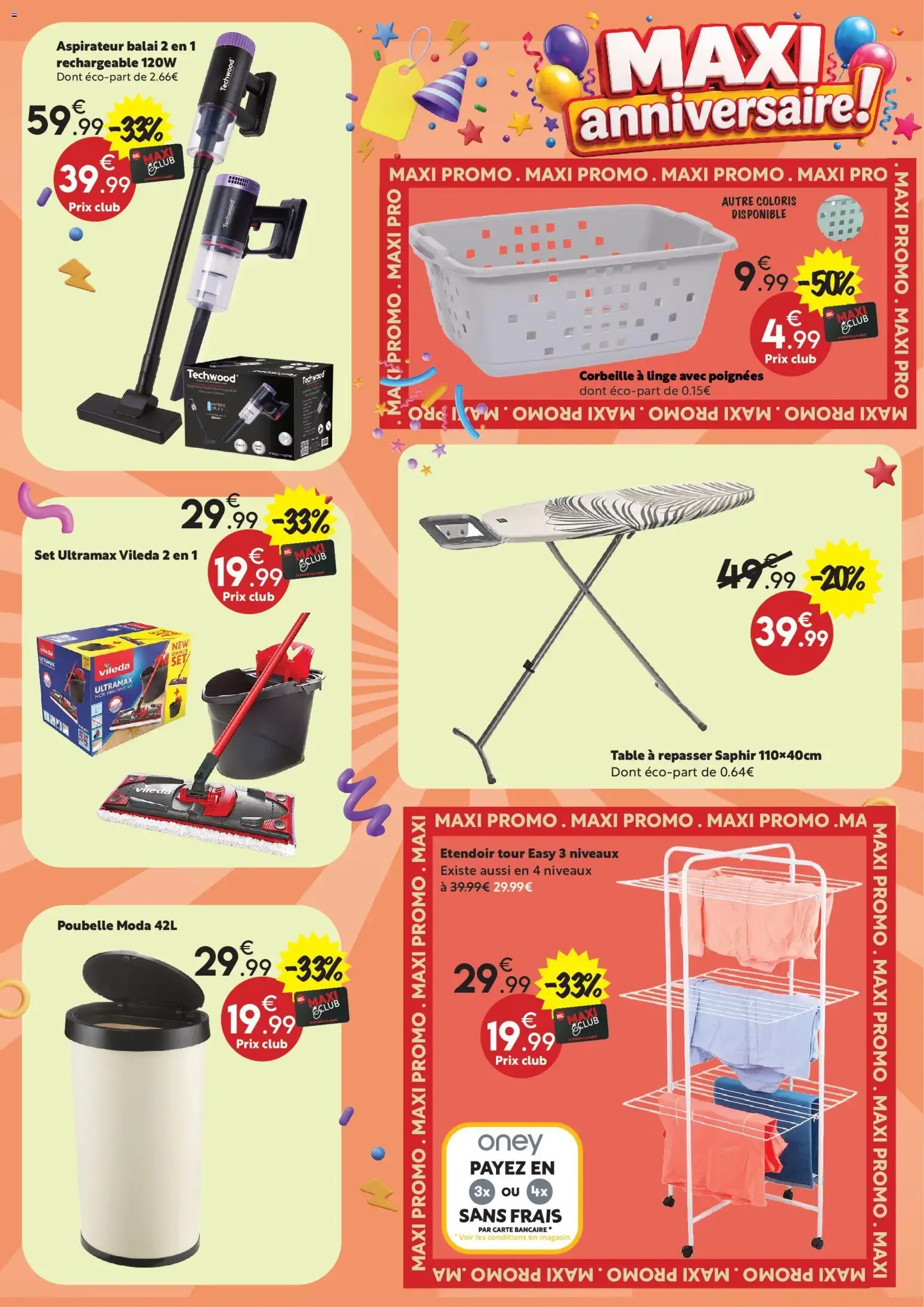 Maxi Bazar - Brochure anniversaire à partir du 02/09/2026 - promo en ligne du 2 septembre au 27 septembre 2026 - Catalogue page 18
