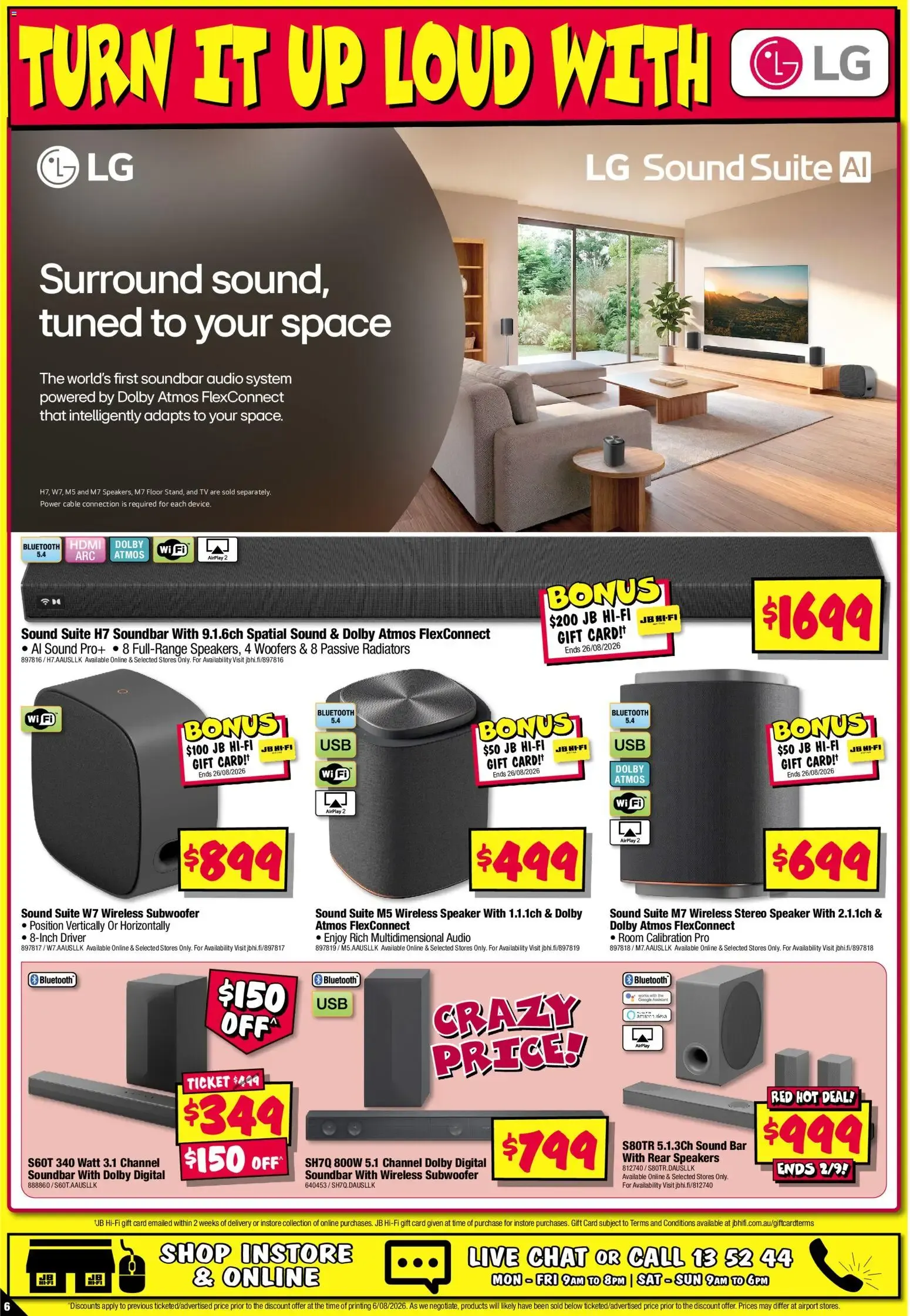 JB Hi-Fi LG Bonanza! - Catalogue valid from 20 August to 2 September 2026 - page 6
