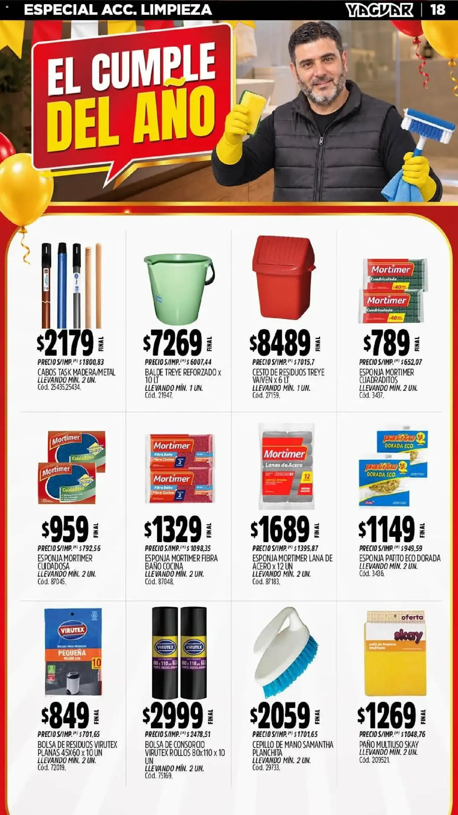Ofertas de El Cumple del Año 38 Mayorista Yaguar 5 de octubre al 11 de octubre 2026 - Página 16 del catálogo