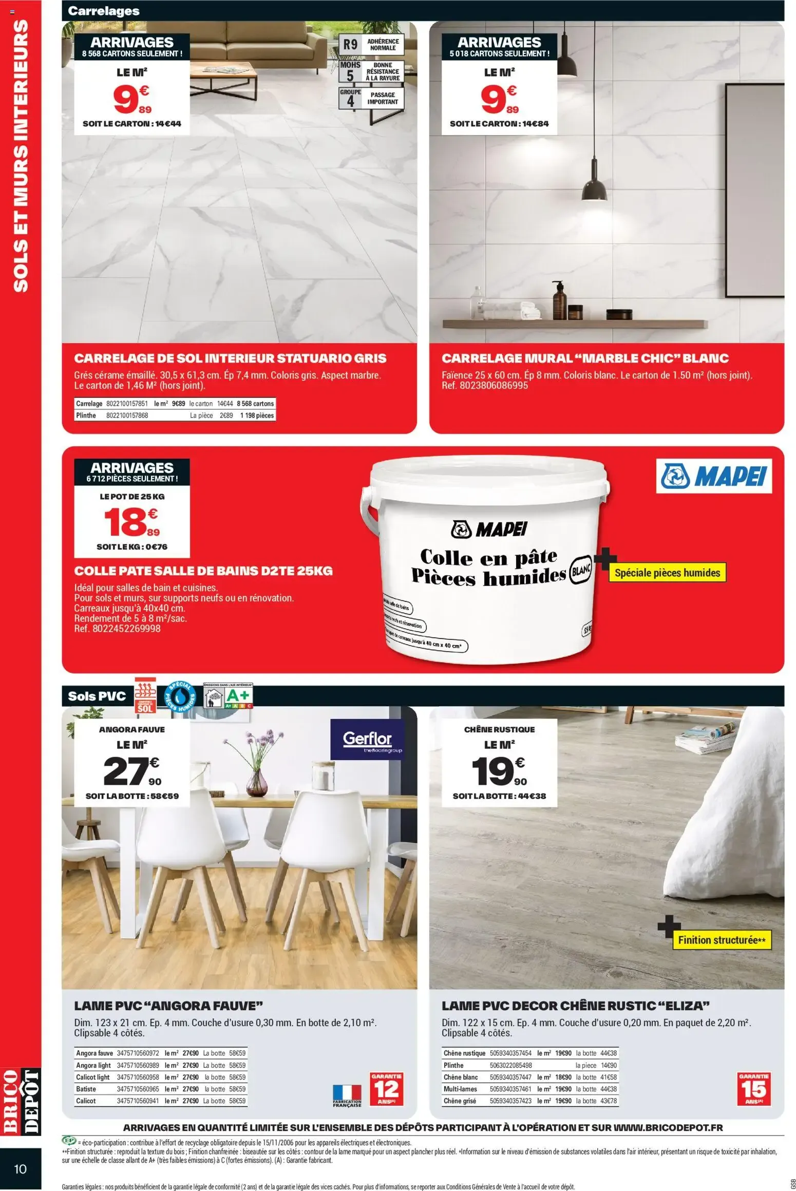 Brico Dépôt - Prix dépôt spécial cuisines à partir du 02/10/2026 - promo en ligne du 2 octobre au 15 octobre 2026 - Catalogue page 10