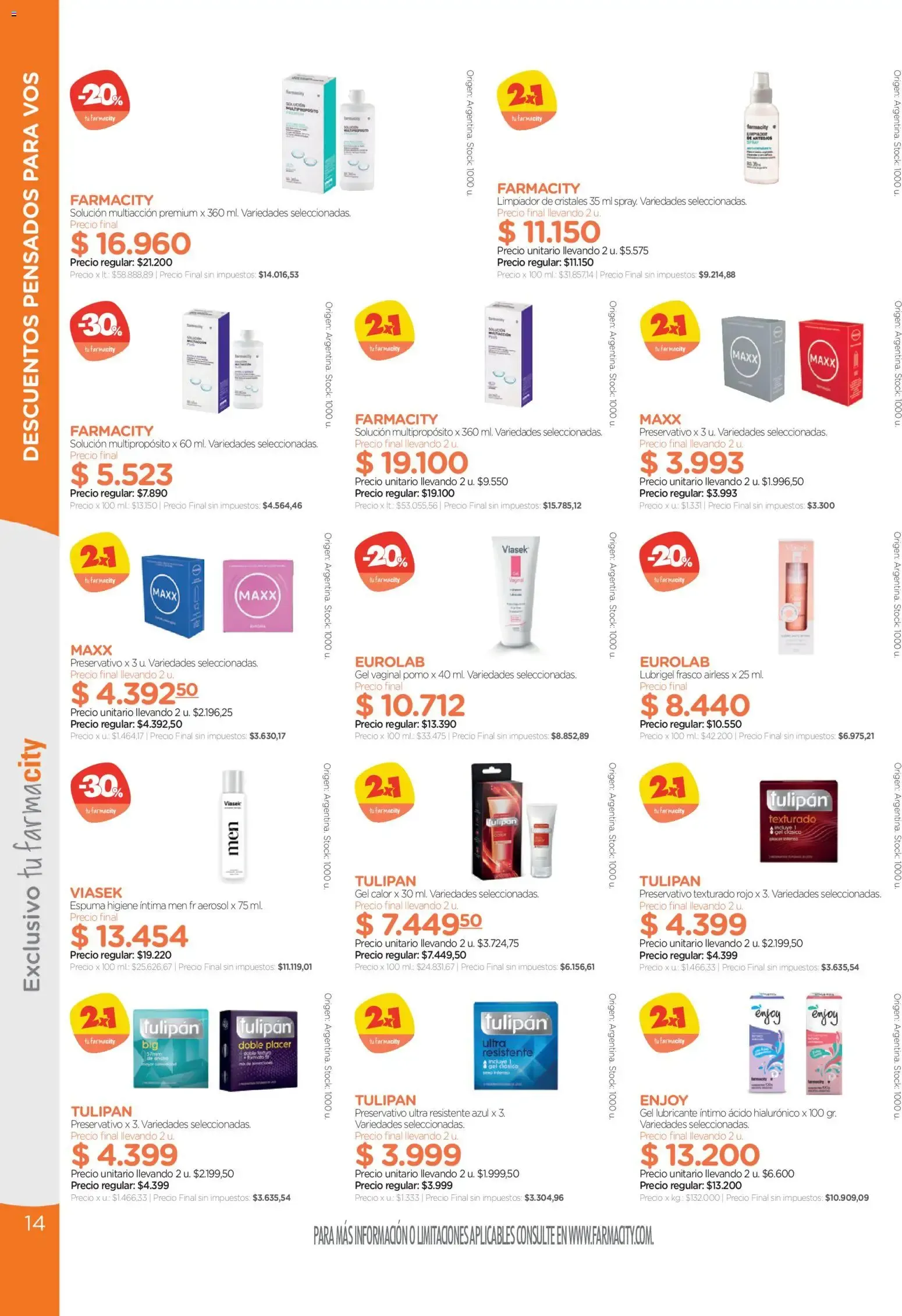Ofertas de SEMANA tu farmacity 22 de octubre al 30 de octubre 2026 - Página 14 del catálogo