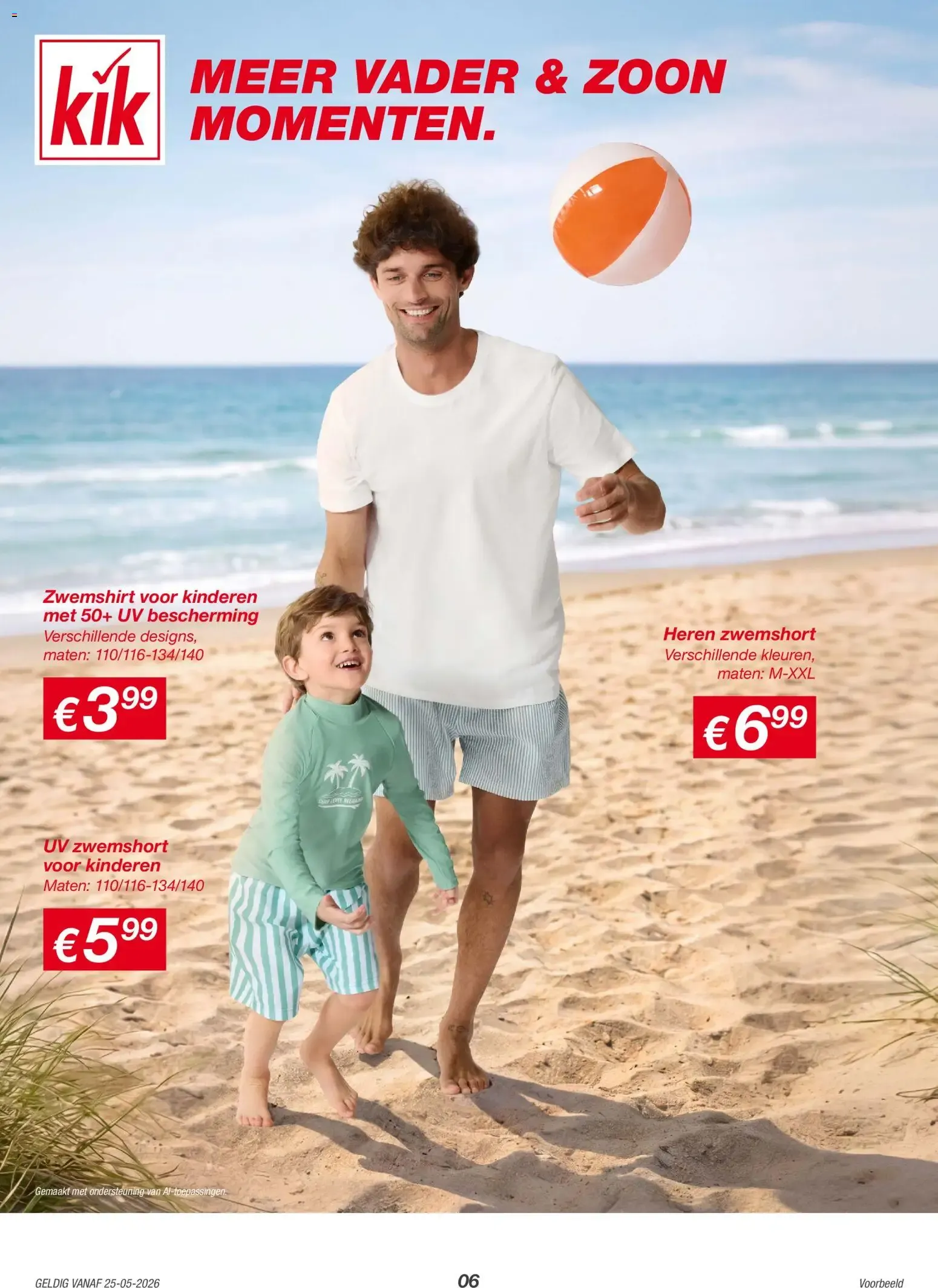 Meer zomermomenten samen beleven. van 25 mei tot 21 juni 2026 - Folder pagina 6