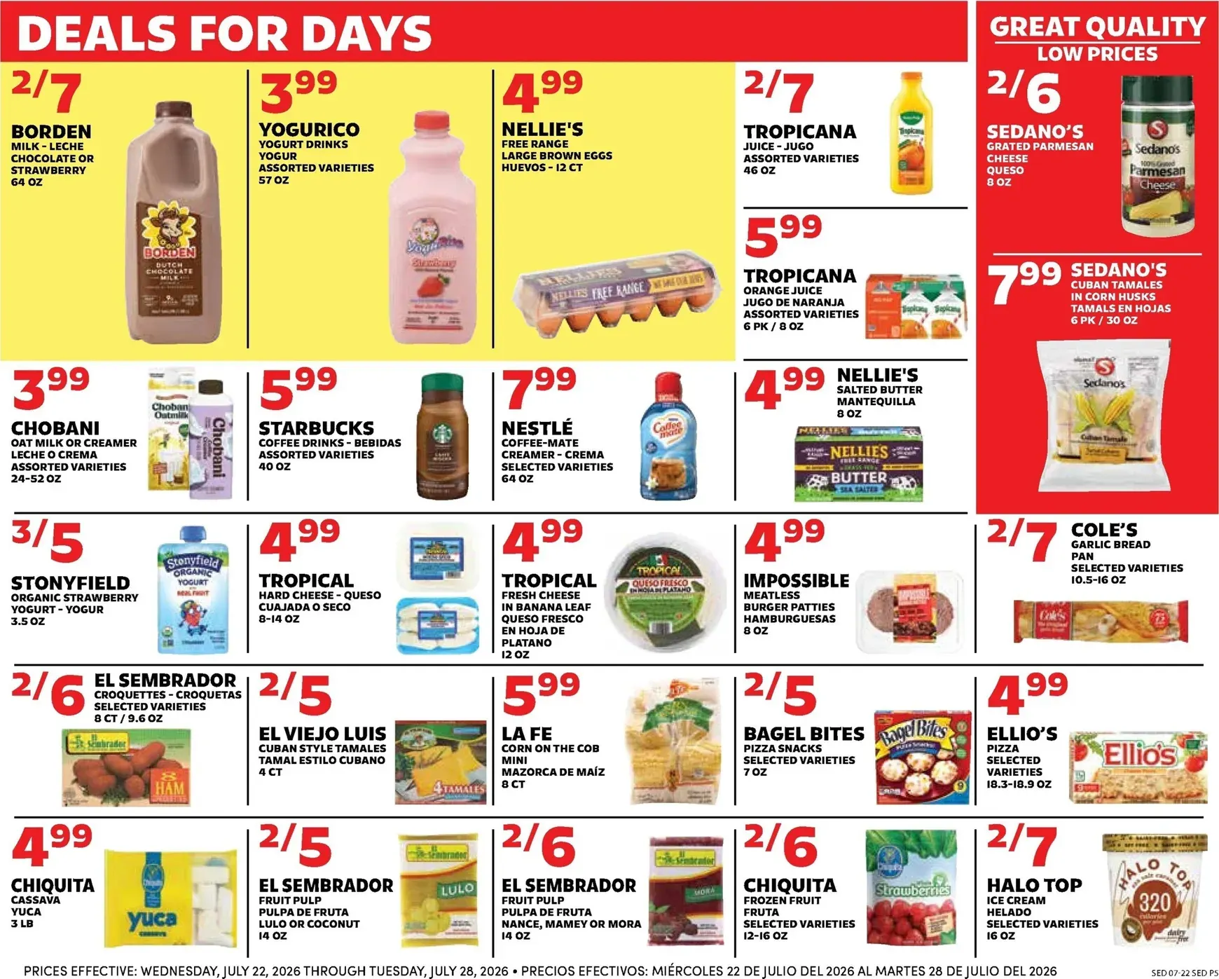 Weekly ad Current Sedano's leaflet valid from Wednesday 07/22/2026 to Tuesday 07/28/2026 from July 22 to July 28 2026 - Page 5