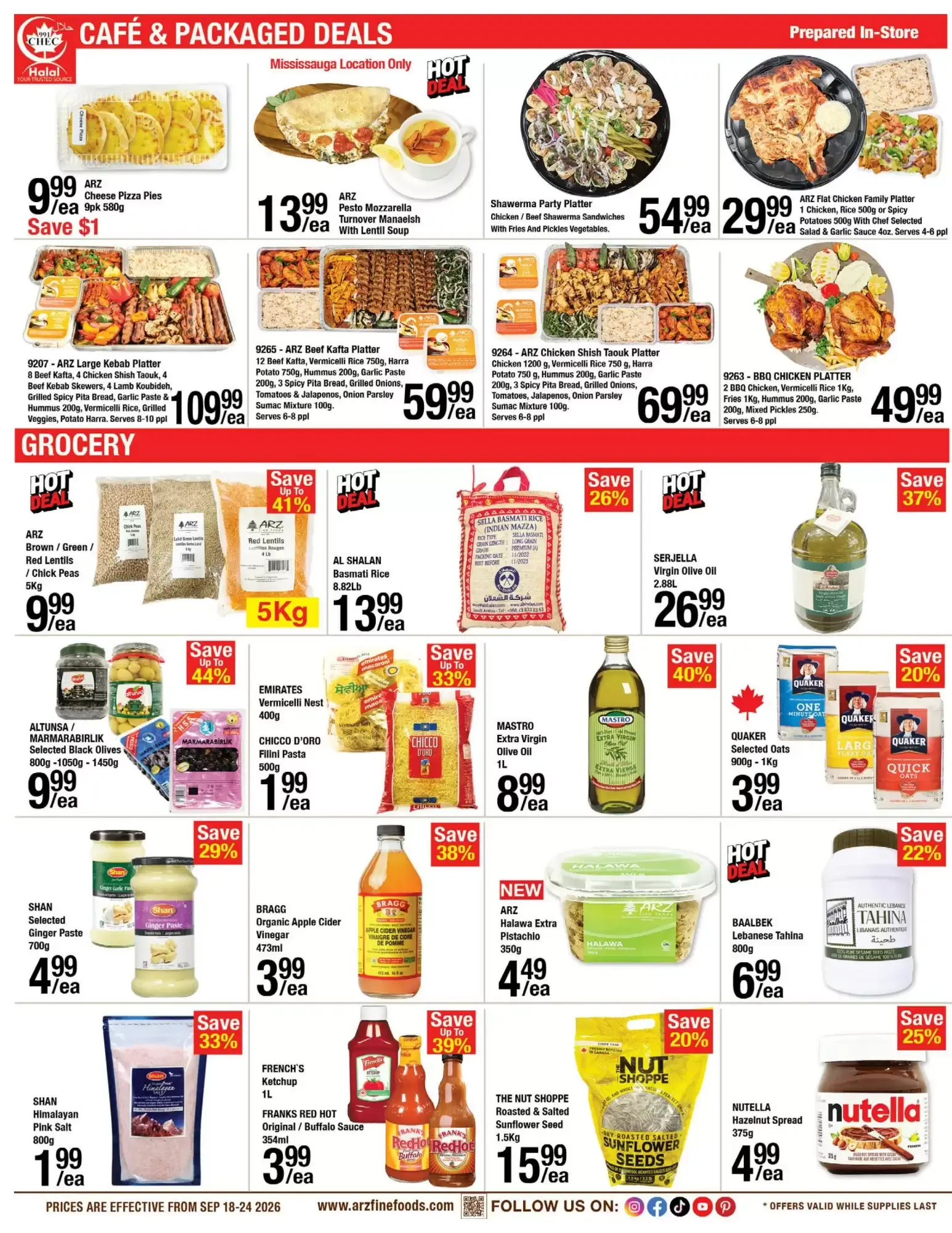 Arz Fine Foods - Ofertas de Otoño from September 18 to September 24 2026 - flyer page 2