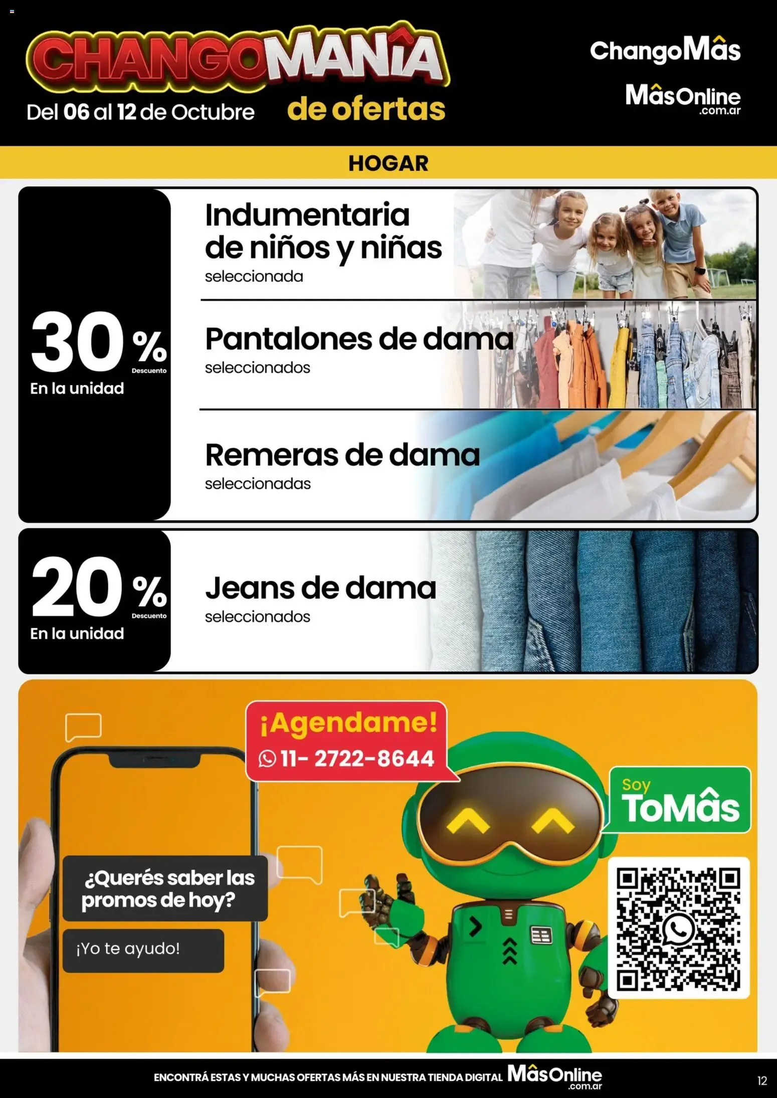 Ofertas de Changomas Ofertas || del 06/10/2026 - 12/10/2026 || Catálogo 6 de octubre al 12 de octubre 2026 - Página 16 del catálogo