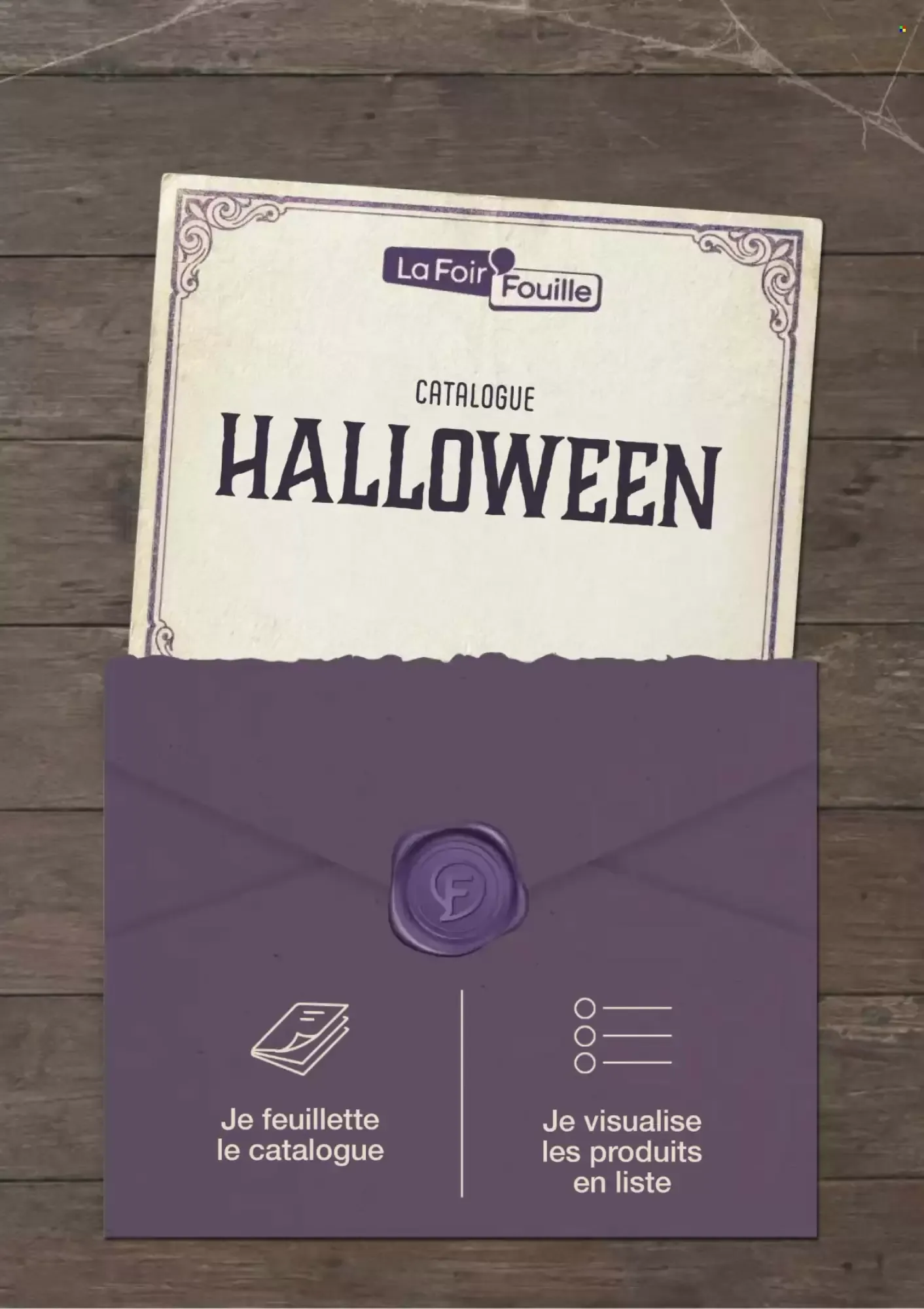 Catalogue Halloween La Foir'Fouille du 5 octobre au 11 octobre 2026 - Catalogue page 1