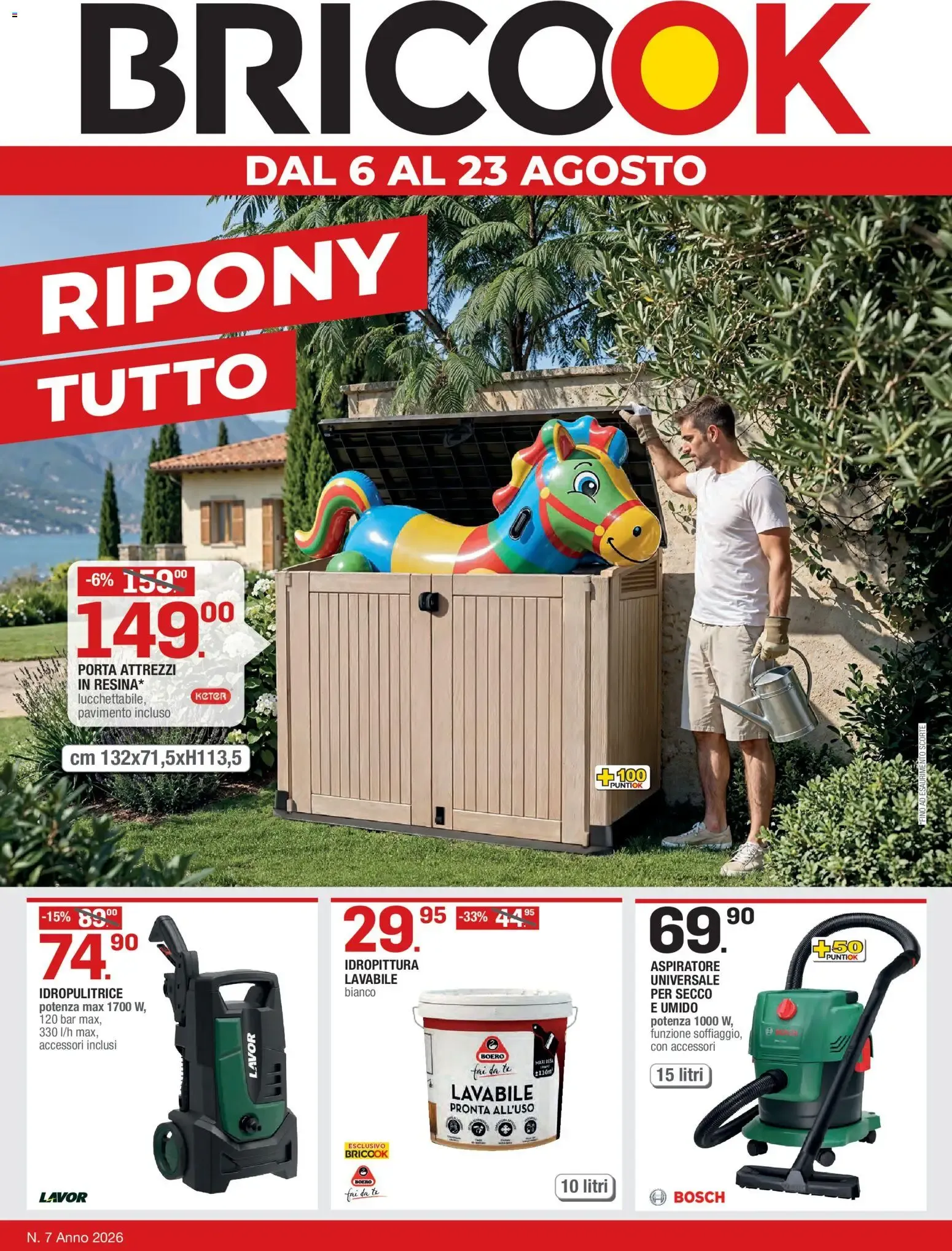 BRICOOK da 6 agosto a 23 agosto di 2026 - Pagina del volantino 1