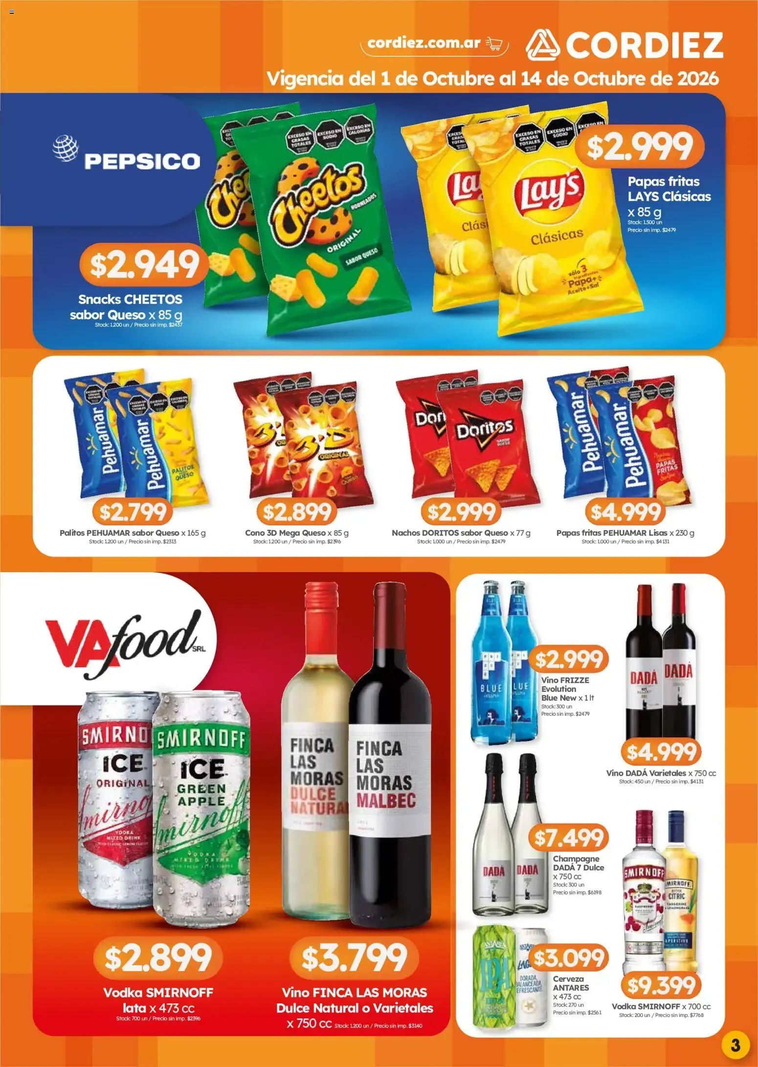 Ofertas de Cordiez - Marcas destacadas || del 01/10/2026 - 14/10/2026 || Catálogo 1 de octubre al 14 de octubre 2026 - Página 3 del catálogo