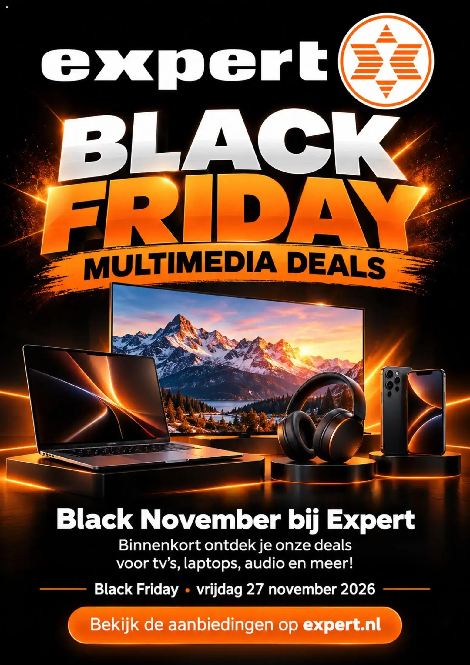 Black Friday Multimedia Deals van 27 november tot 27 november 2026 - Folder pagina 1