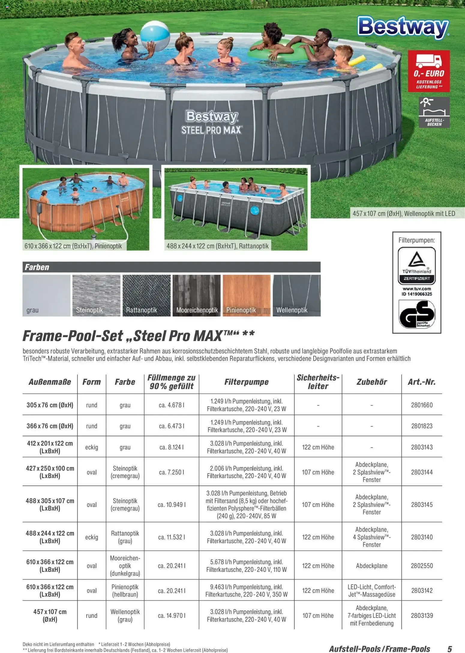 Toom Baumarkt - Pool, Sauna & Klima 2026 (ab 14.03.2026) zum Blättern von 14. März bis 30. Juni 2026 - Prospekt seite 5
