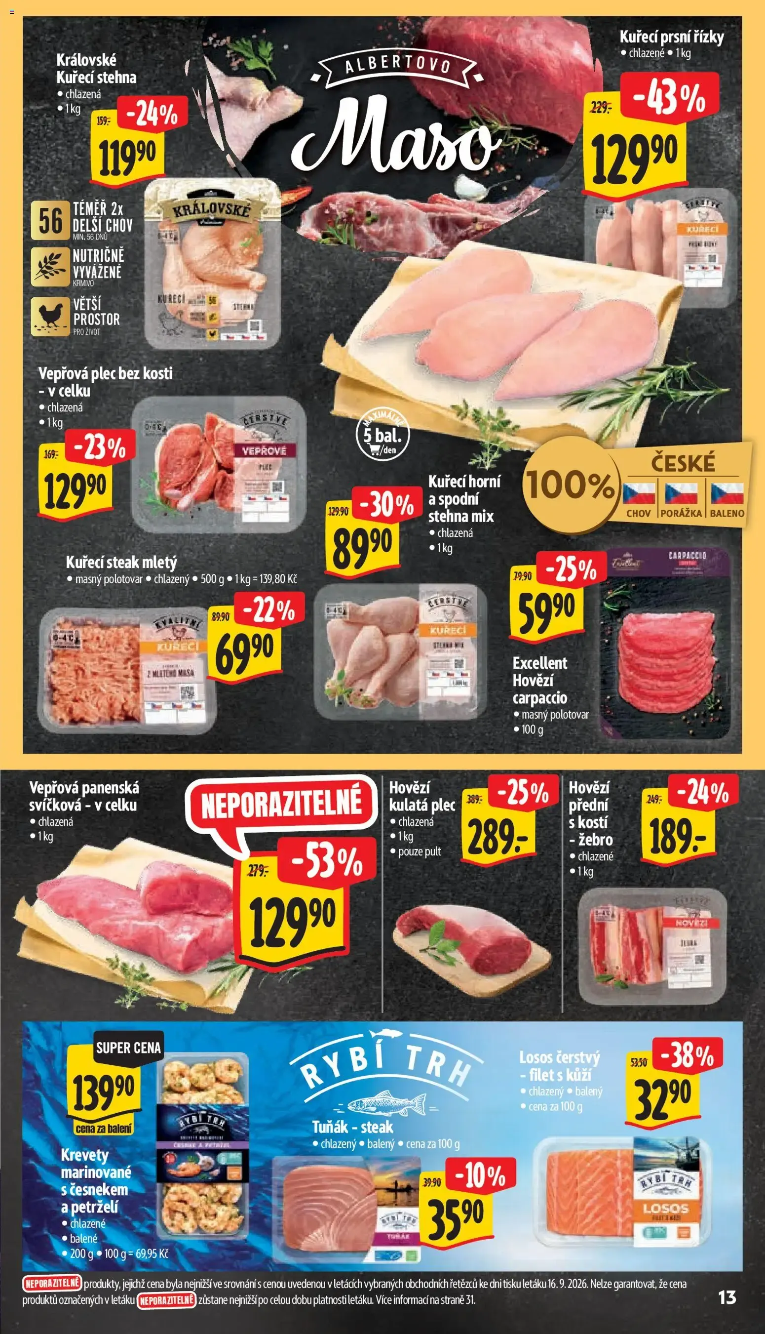 Albert leták - Hypermarket od 23.09.2026 - Akční leták - 23. září 6. října 2026 - Page 21