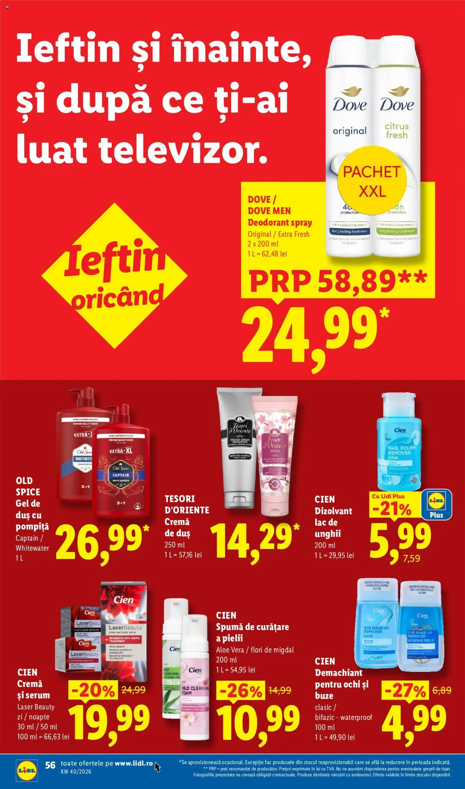 Catalog Catalog LIDL 28.09.2026 - Oferta și Revista online de la 28 septembrie până la 4 octombrie 2026 - Revista Pagina 55