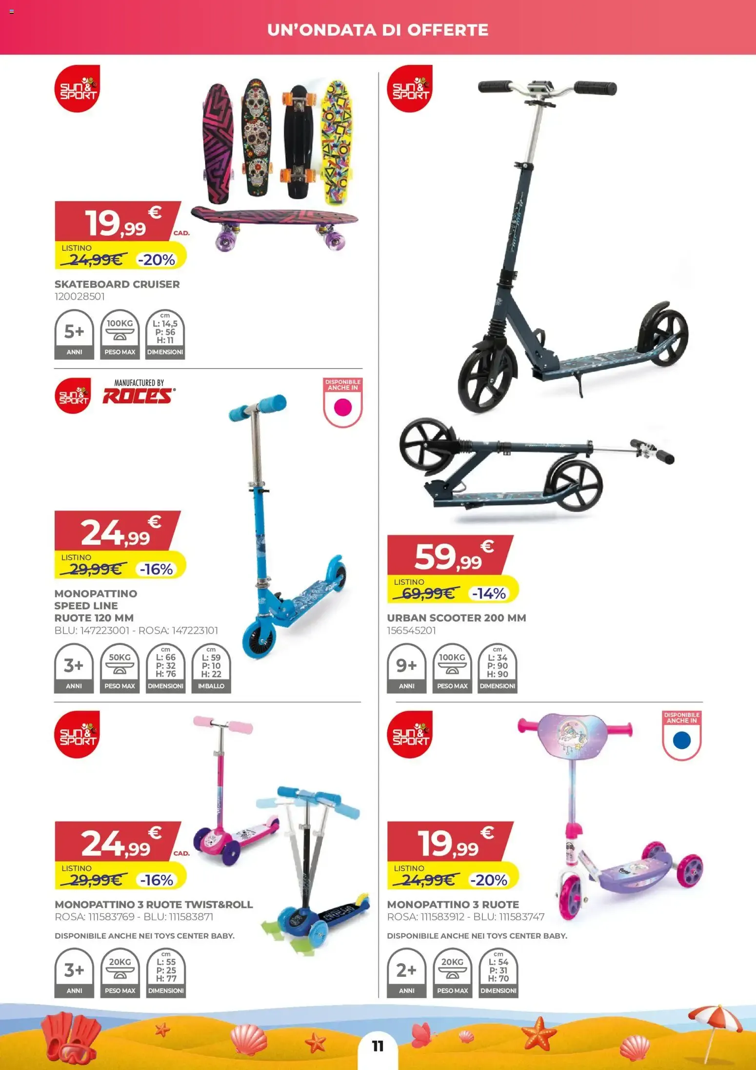 Toys Center - Un'ondata di offerte da 25 giugno a 29 luglio di 2026 - Pagina del volantino 11