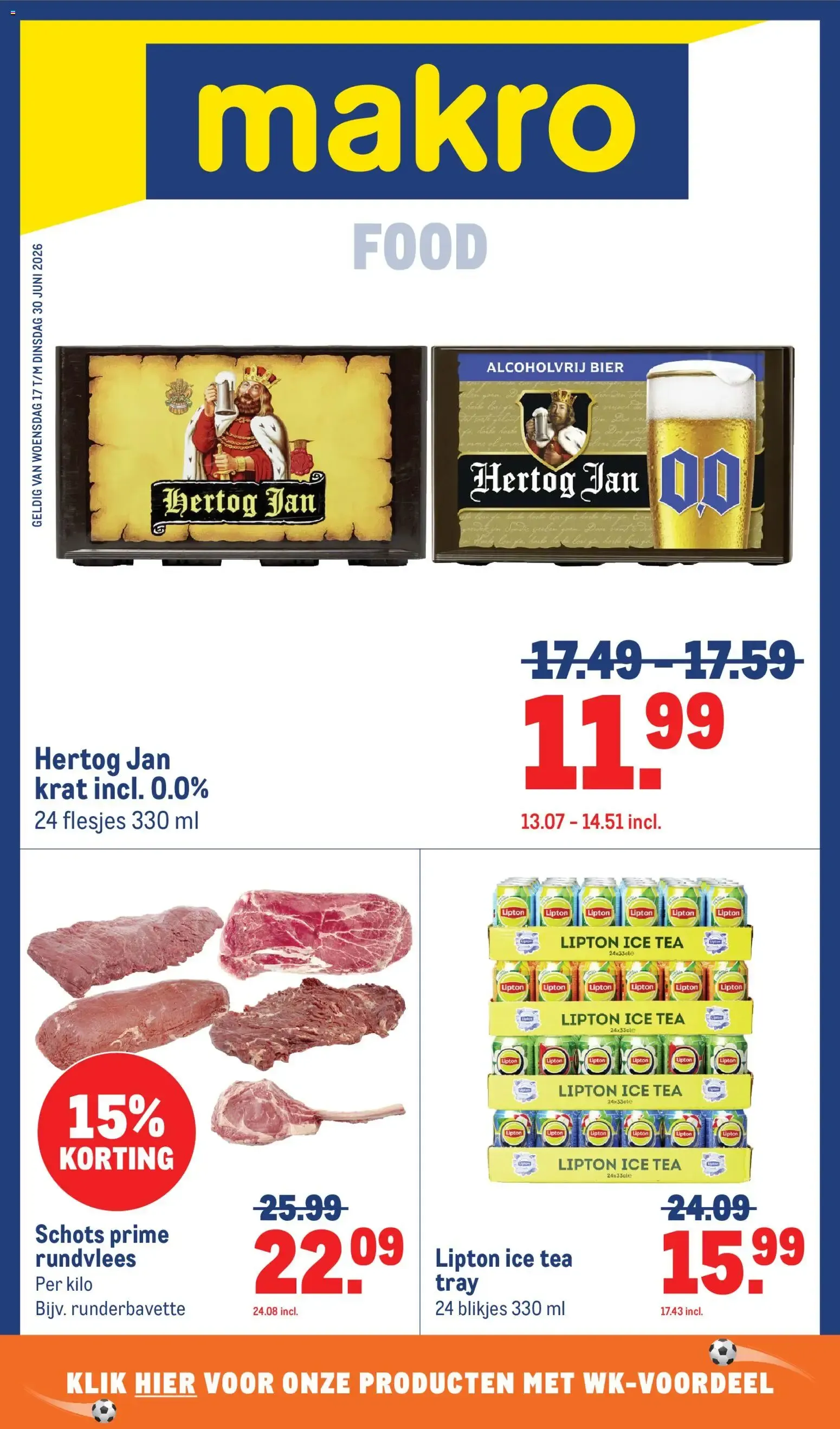 Makro folder vanaf 17-06-2026 || NIEUWE van 17 juni tot 30 juni 2026 - Folder pagina 1