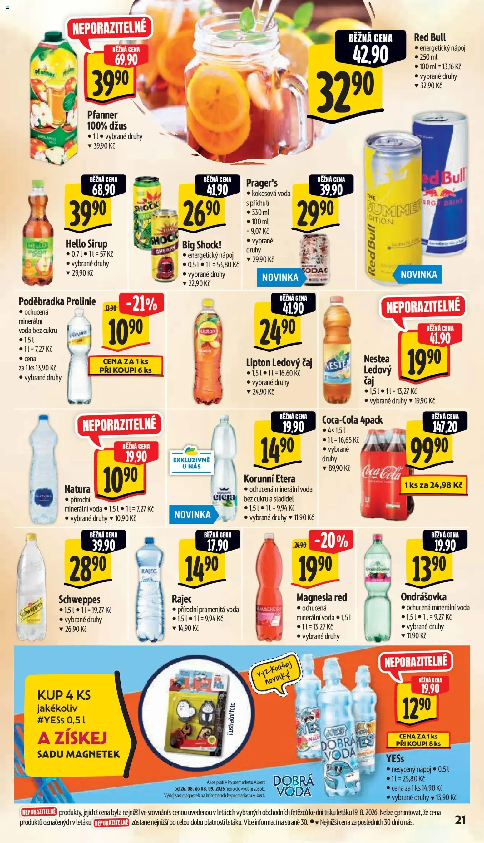Albert leták - Hypermarket - Strakonice od 26.08.2026 - Akční leták - 26. srpna 1. září 2026 - Page 31