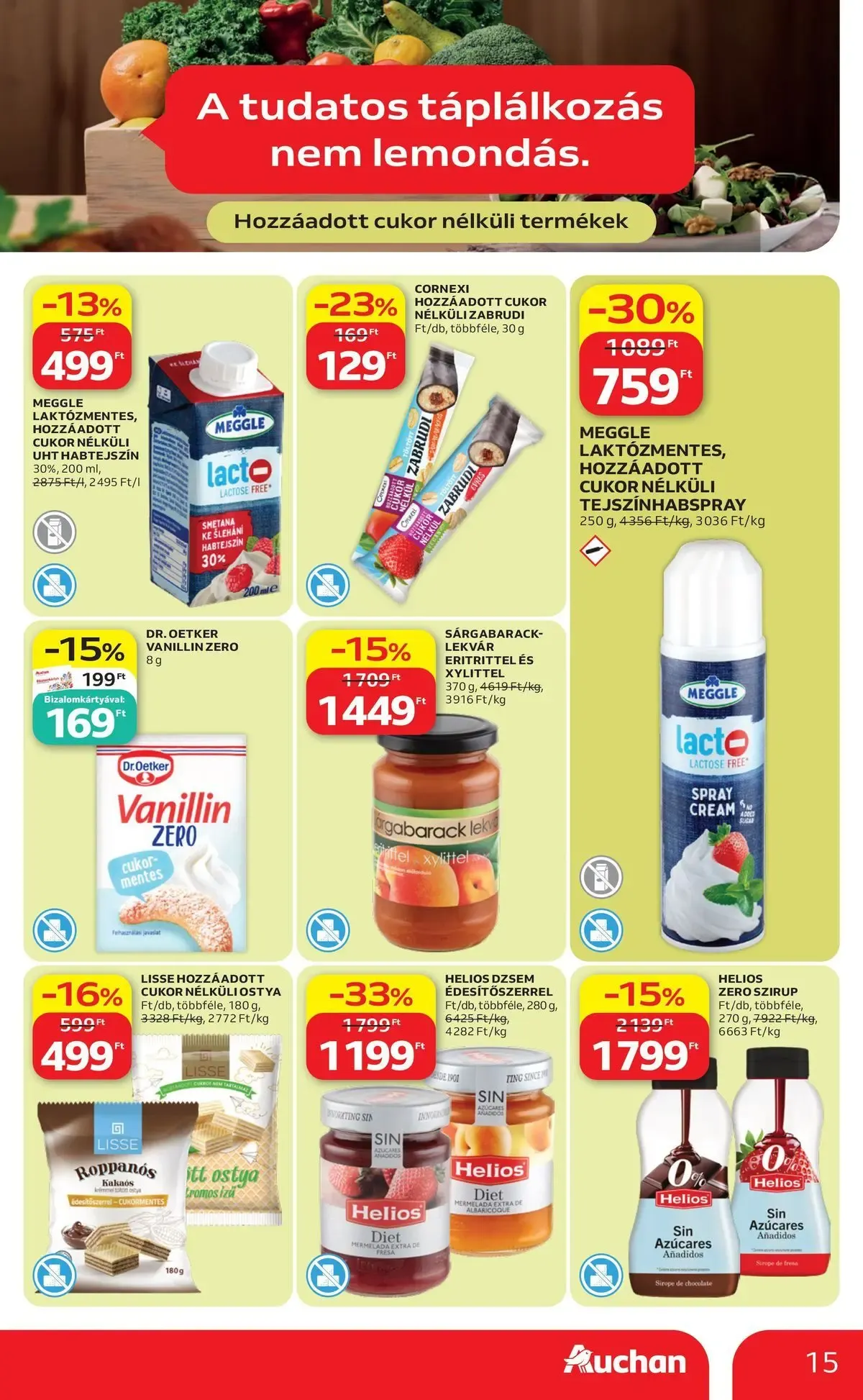 Katalógus Auchan Hipermarket június 18.-tól június 24.-ig 2026. - Oldal 15