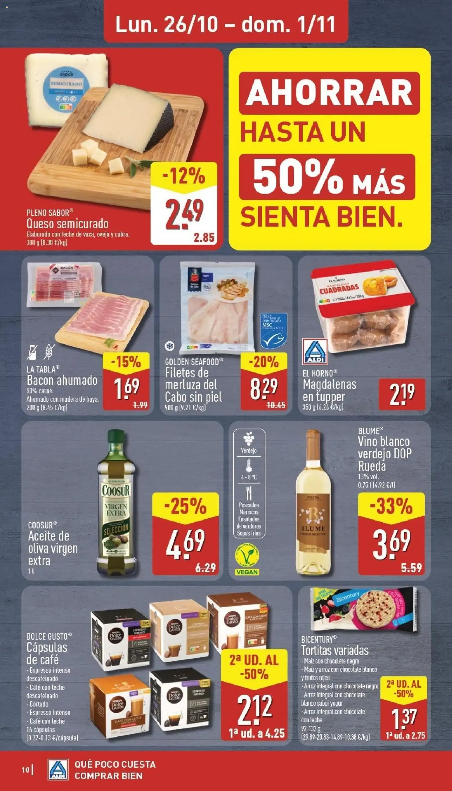 Catálogo de Aldi: El súper que más baja los precios de los frescos 26 de octubre al 1 de noviembre 2026 - Página 10