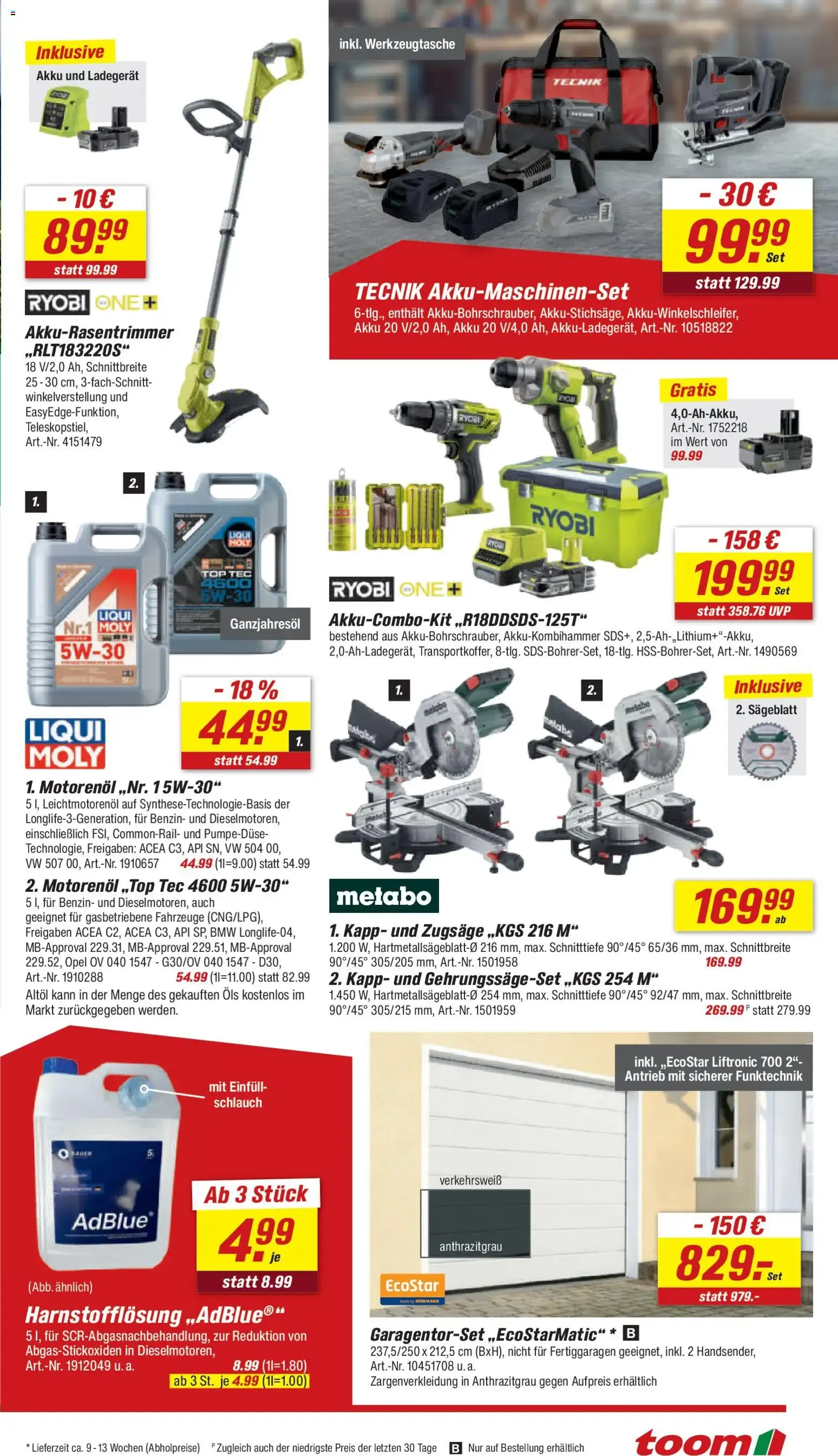 Toom - Megaofertas Semanales von 15. August bis 21. August 2026 - Prospekt seite 9