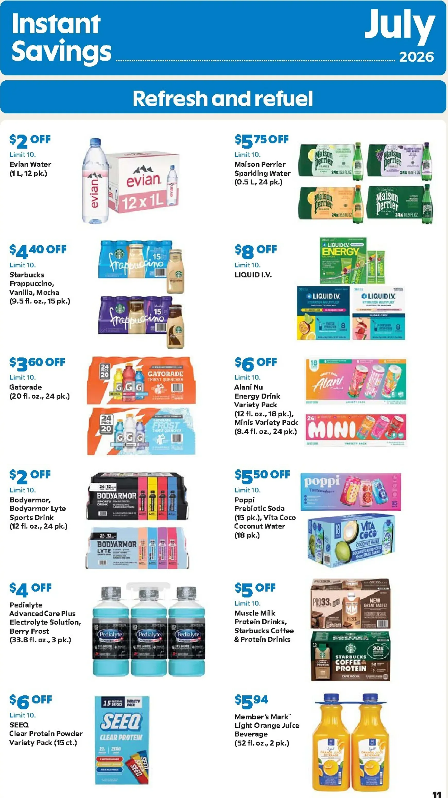 Weekly ad Instant Savings from July 22 to August 16 2026 - Page 11