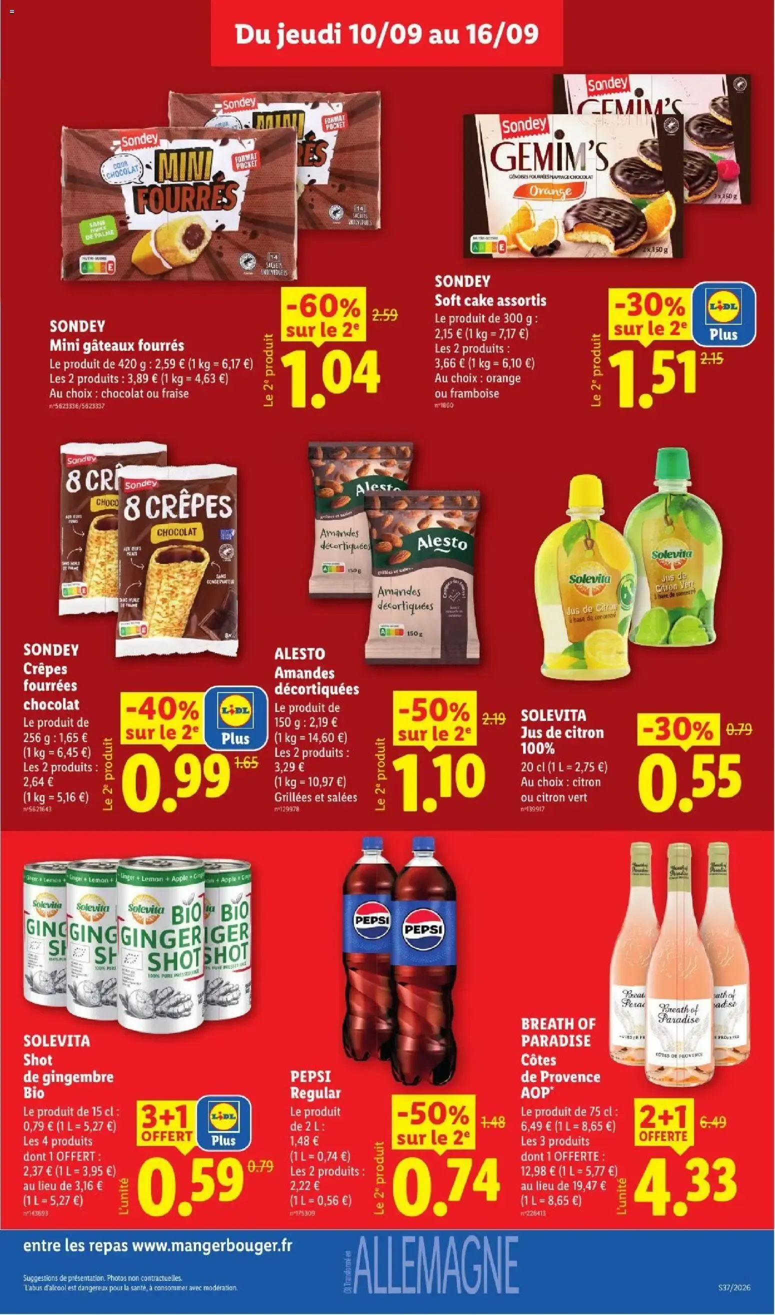 Catalogue LIDL du 10/09/2026 | Promo prospectus en ligne du 10 septembre au 16 septembre 2026 - Catalogue page 15