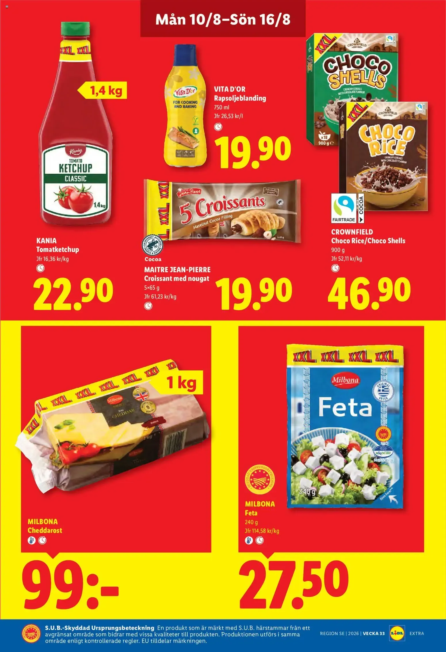 Lidl erbjudanden från 10/08/2026 - 16/08/2026 > Reklamblad nuvarande rabatter från 10 augusti till 16 augusti 2026 - Reklamblad sidor 13
