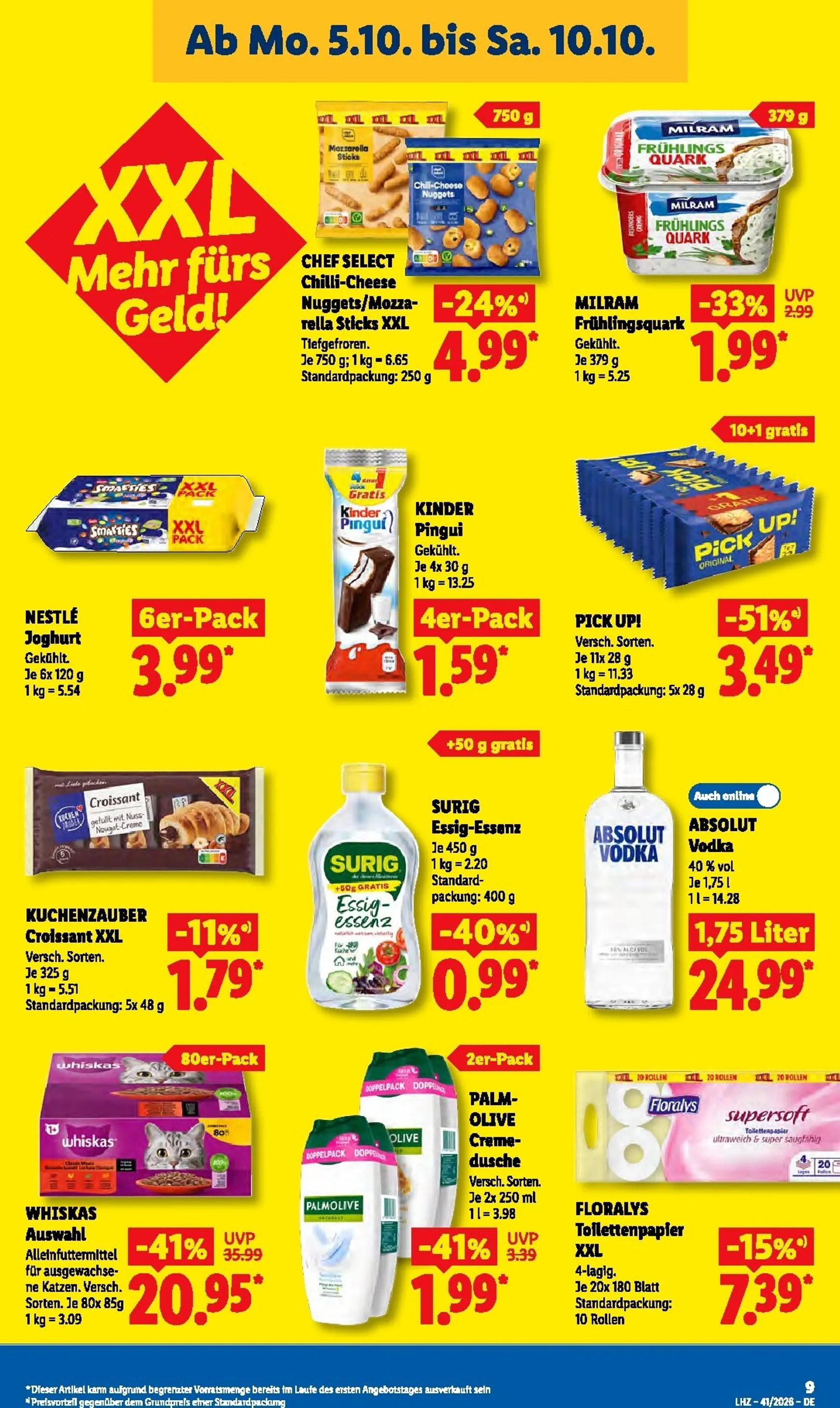 Lidl Prospekt nächste Woche – von Montag 05.10.2026 bis Samstag 10.10.2026 von 5. Oktober bis 10. Oktober 2026 - Prospekt seite 16