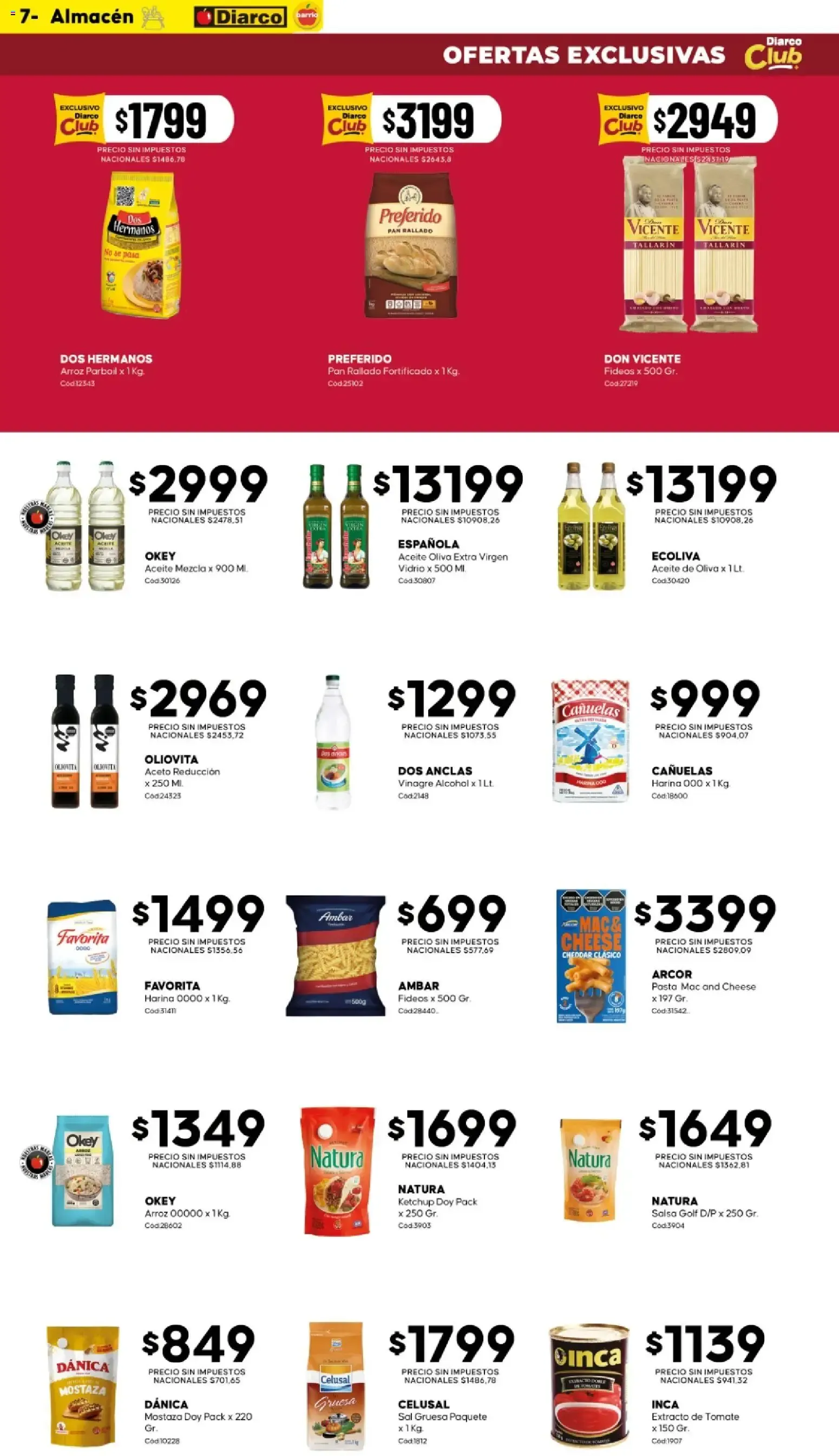 Ofertas de Diarco - Ofertas del 12/10 al 16/10 12 de octubre al 16 de octubre 2026 - Página 7 del catálogo