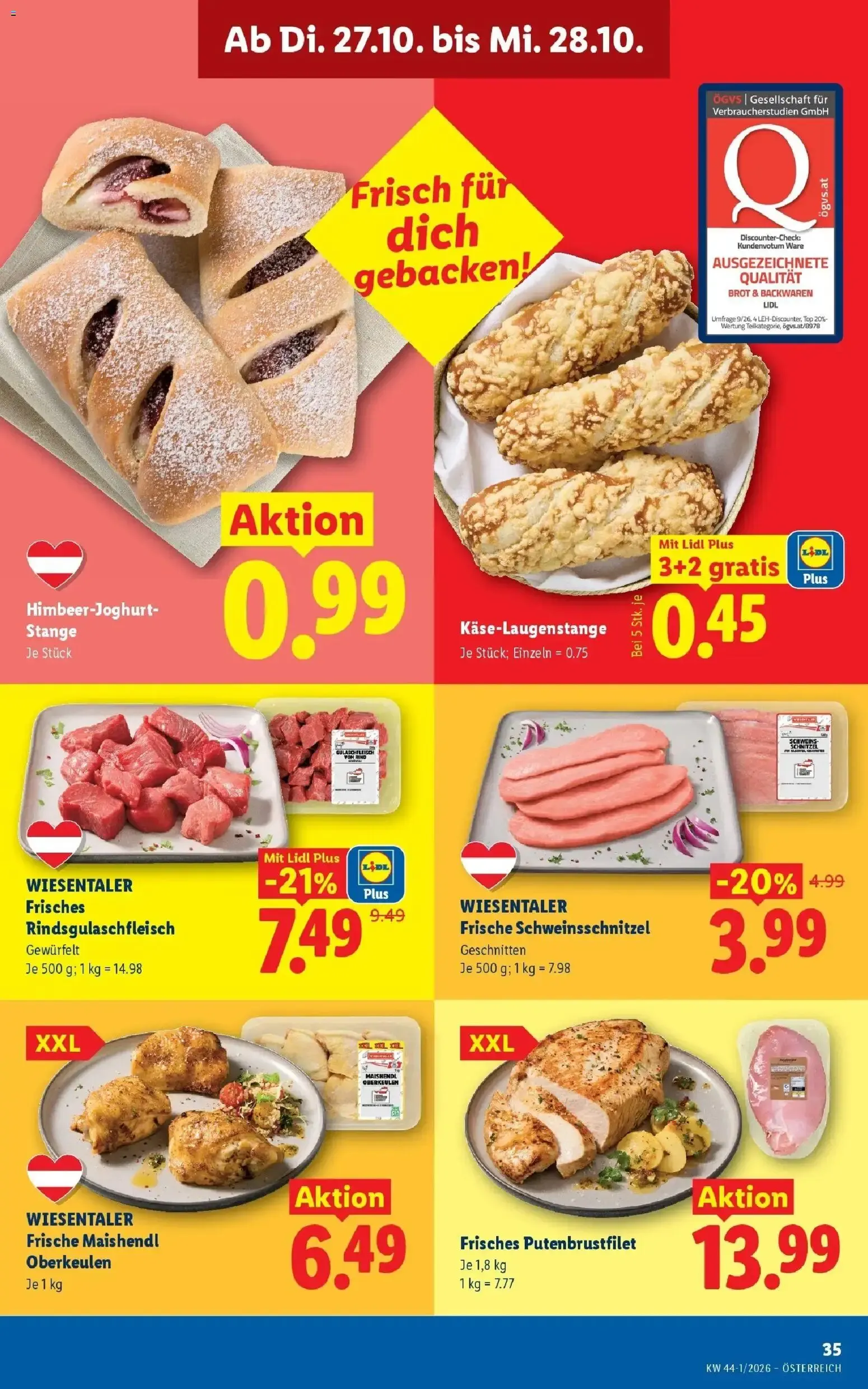 Lidl Aktion von 22. Oktober bis 24. Oktober 2026 - Flugblätt seite 44