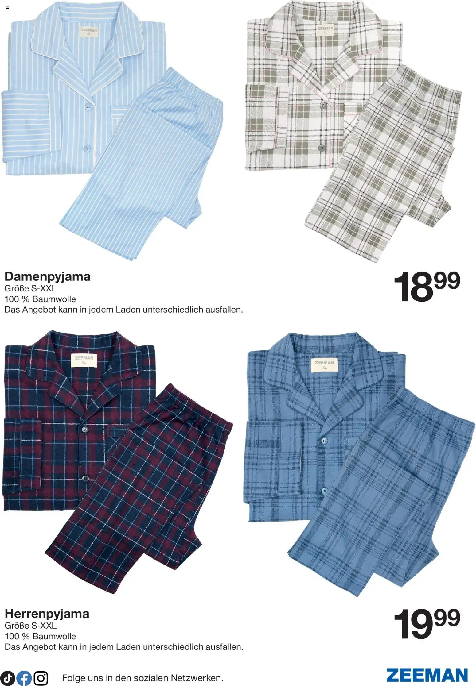 Diese Woche: warme Pyjamas für jeden. von 24. Oktober bis 6. November 2026 - Prospekt seite 13