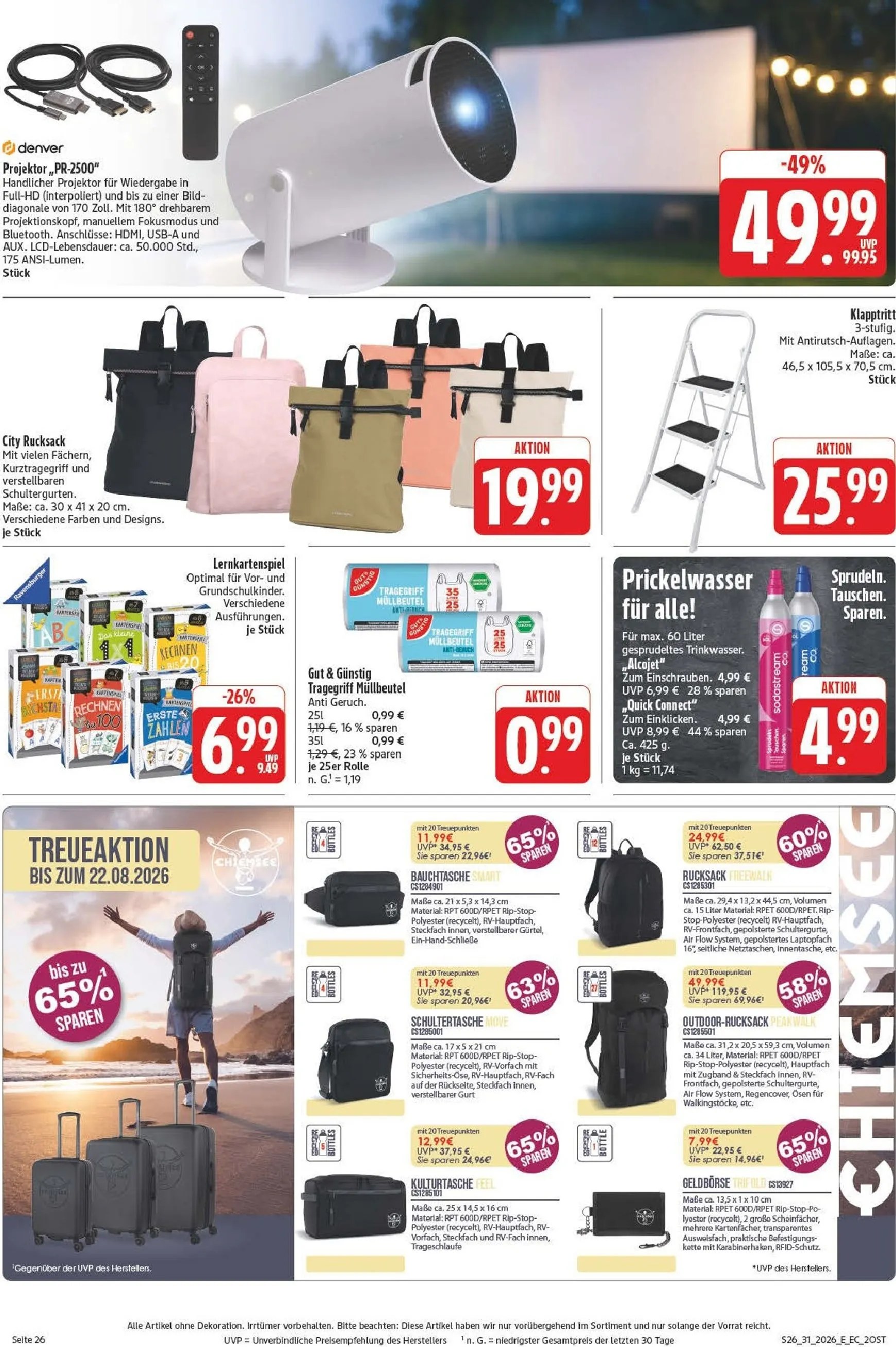Edeka - Potrzebski Prospekt – von Montag 27.07.2026 bis Samstag 01.08.2026 von 27. Juli bis 1. August 2026 - Prospekt seite 34