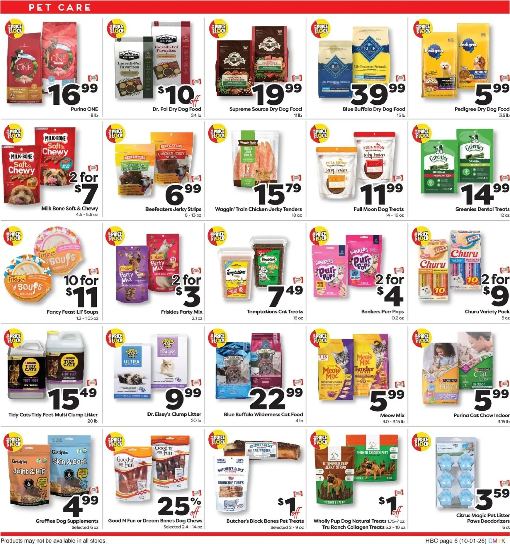 Weekly ad Current Weis Markets - Health & Home leaflet valid from Thursday 10/01/2026 to Wednesday 10/28/2026 from October 1 to October 28 2026 - Page 6