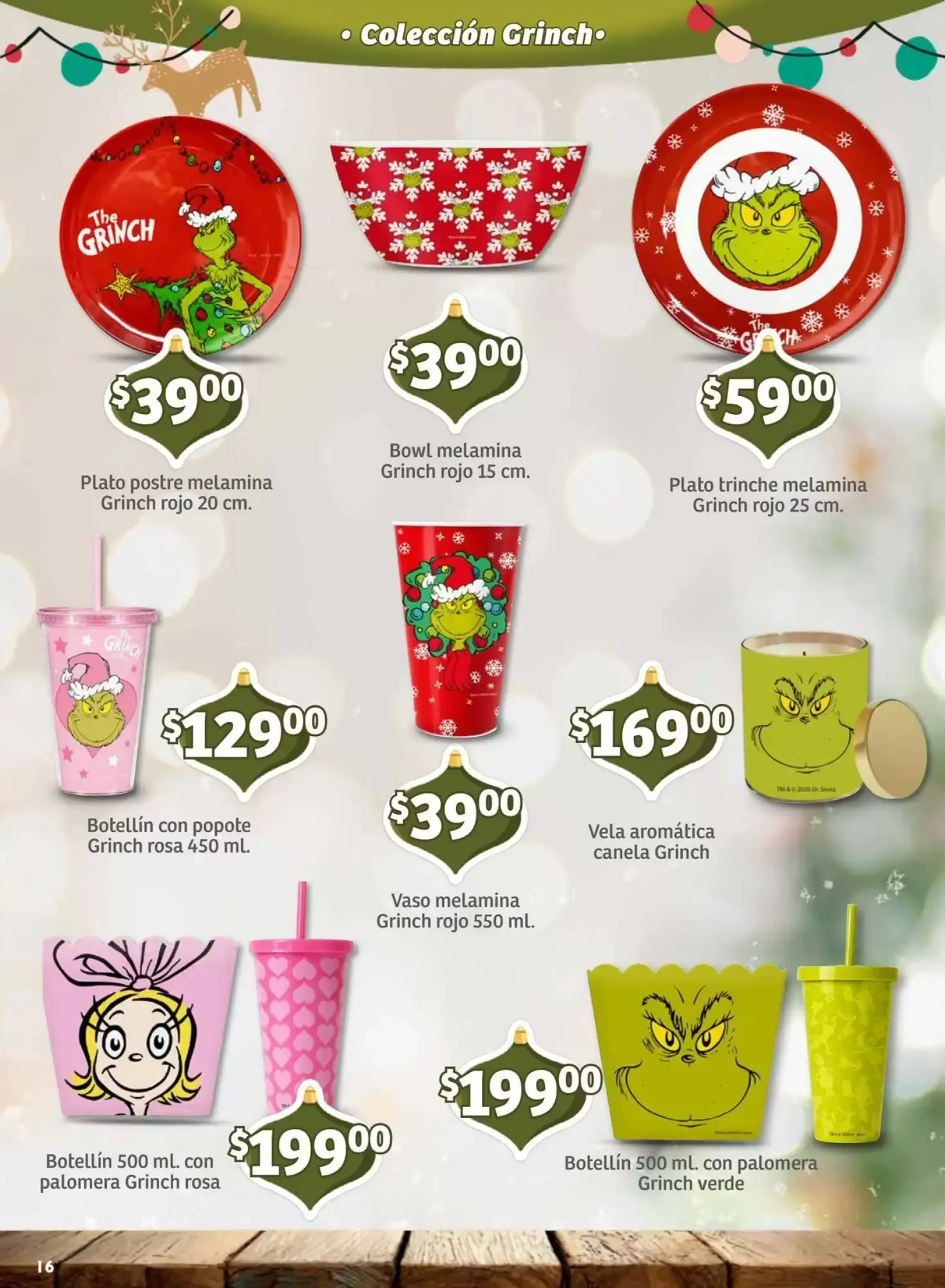 Catálogo de Soriana Mercado Decoración de Navidad 2026 30 de septiembre al 11 de noviembre 2026 - Pagina 16