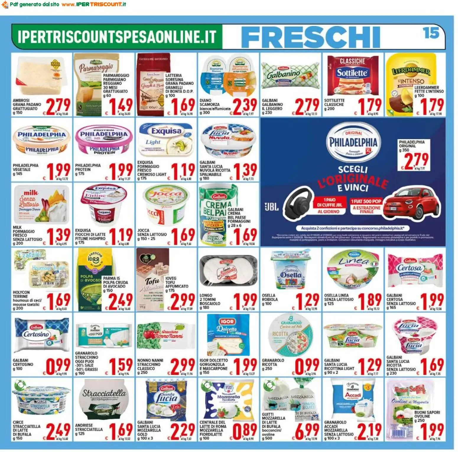 Ipertriscount volantino dal 22/07/2026 - online Offerte da 22 luglio a 30 luglio di 2026 - Pagina del volantino 15