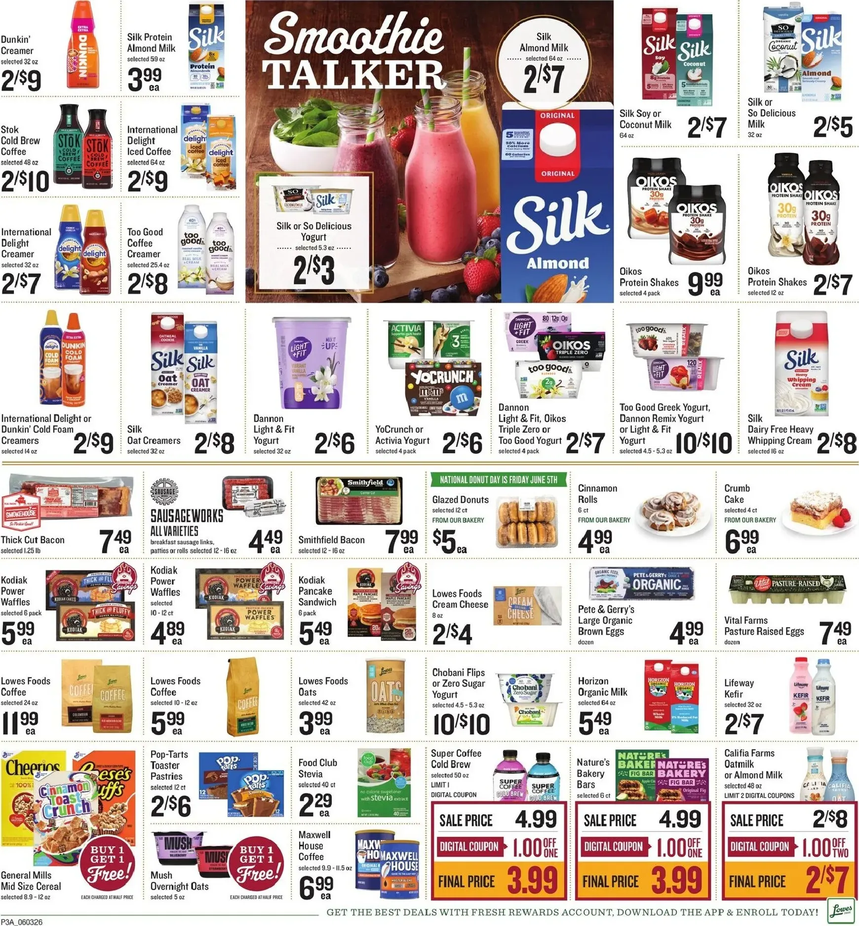 Weekly ad Lowes Foods - Tip Top Tenderloin Deals from June 3 to June 9 2026 - Page 3