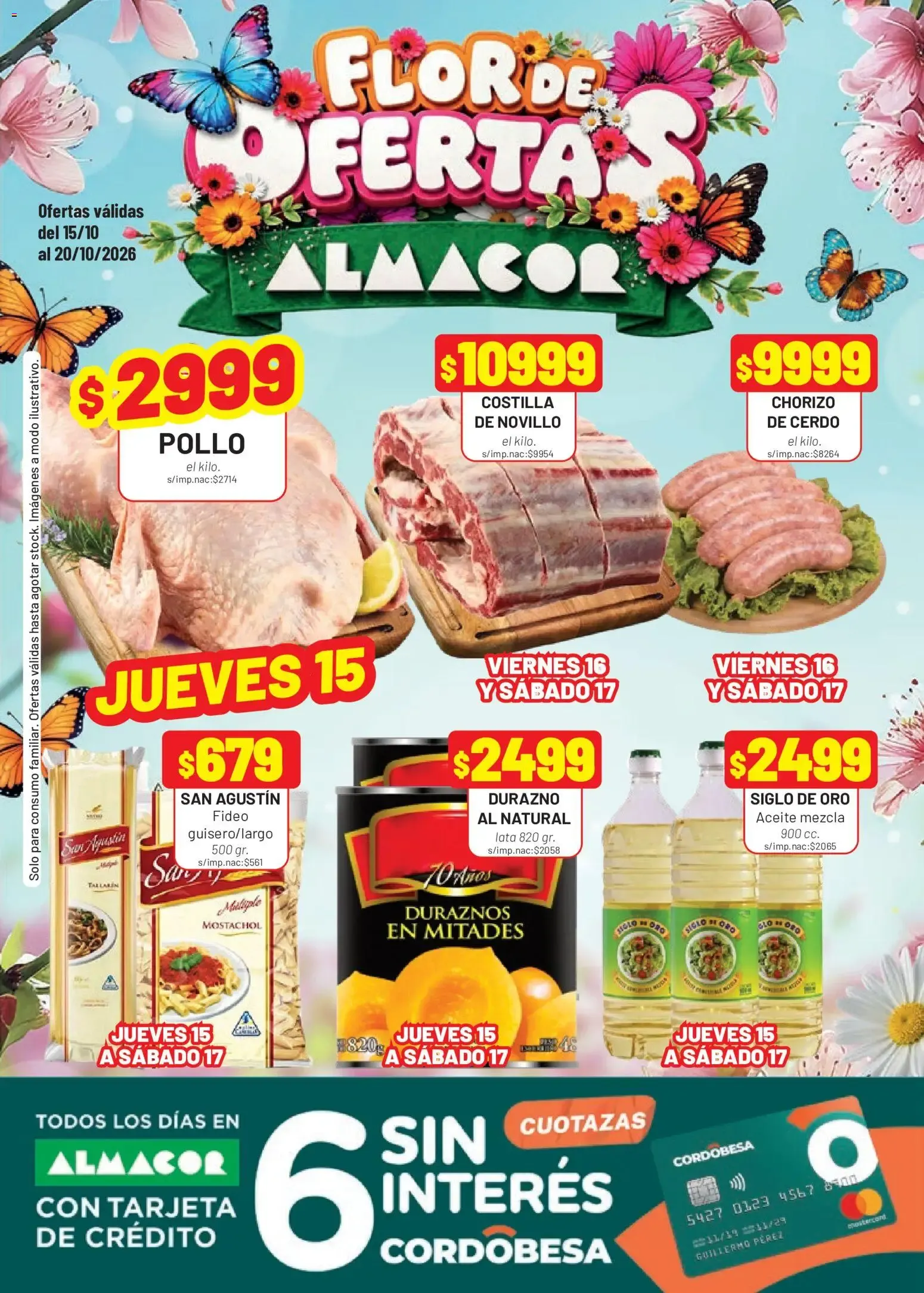 Ofertas de Flor de Ofertas Almacor 15 de octubre al 20 de octubre 2026 - Página 1 del catálogo