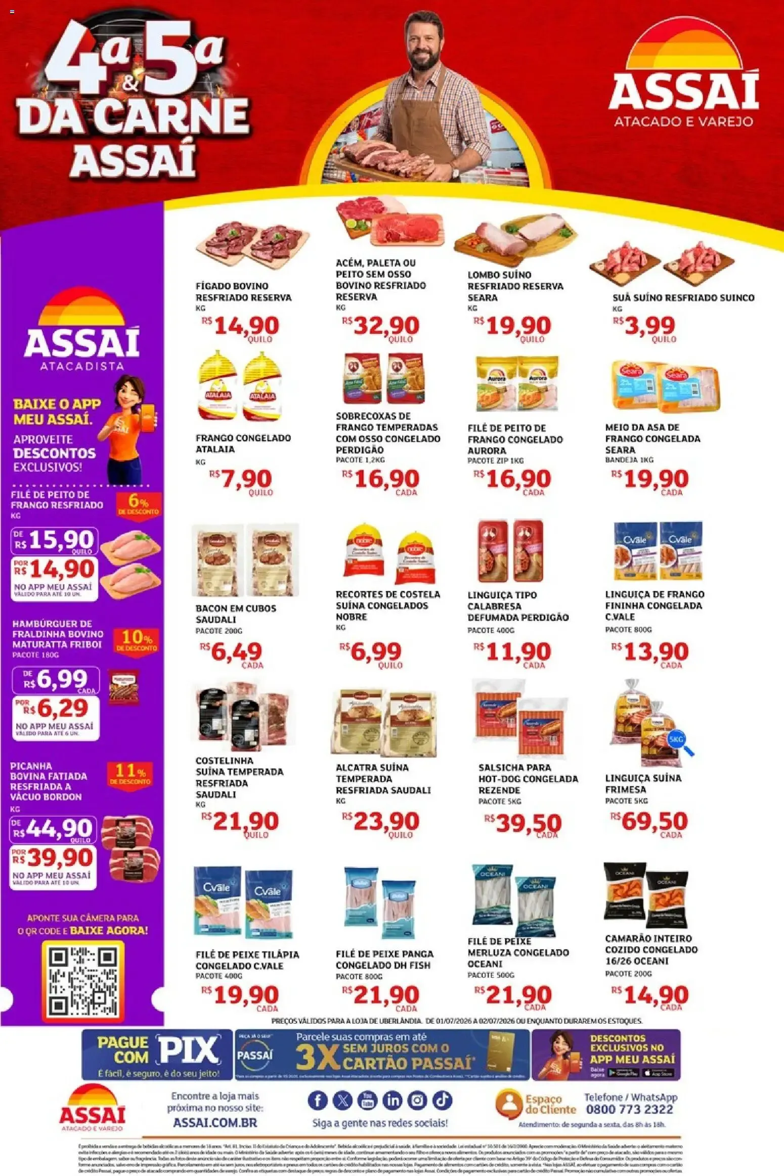 Encarte de Assaí Atacadista ofertas - MG de 01/07/2026 | Promoções Online 1 de julho até 2 de julho 2026 - Pagina 2
