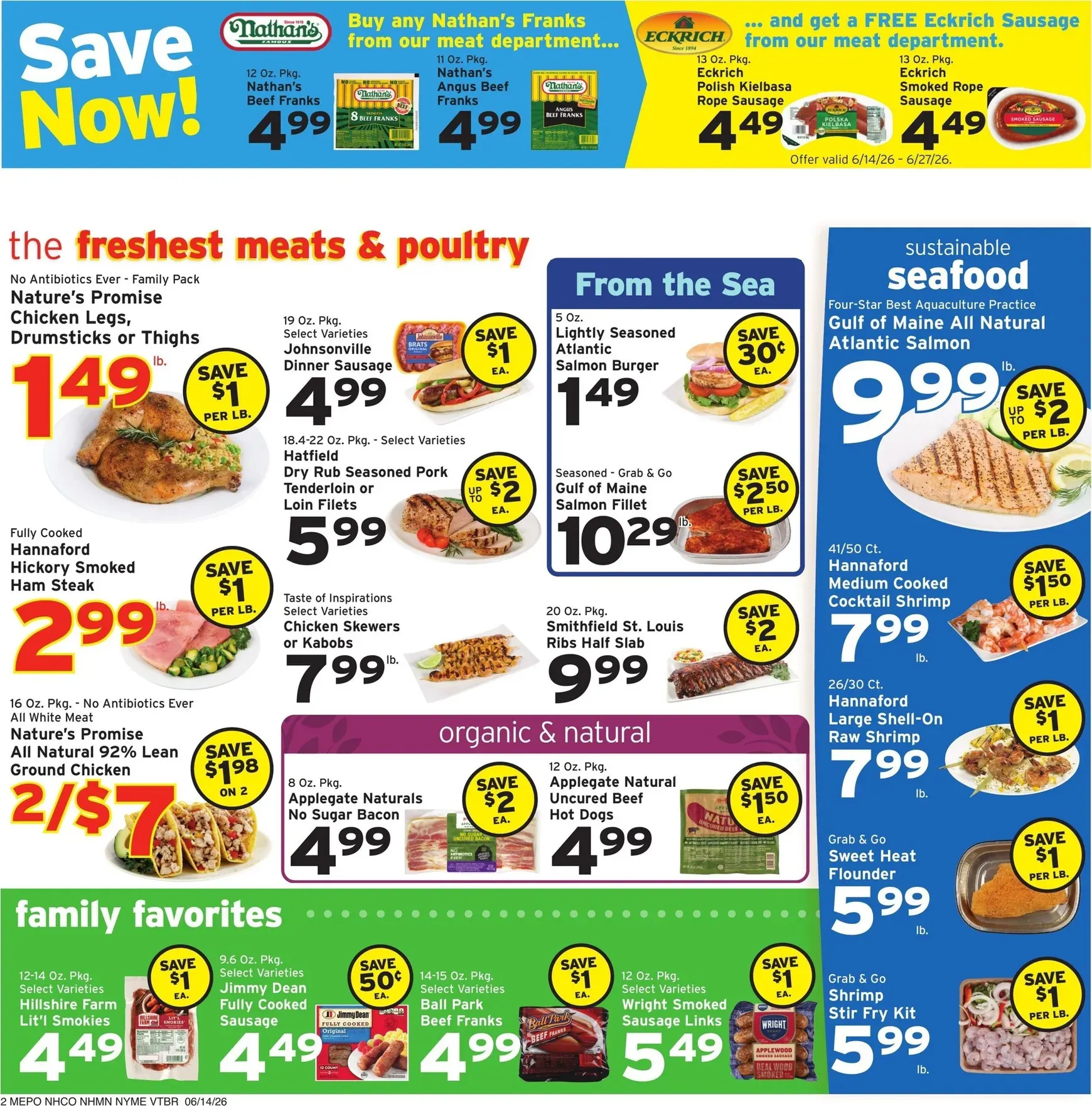 Weekly ad Hannaford: Happy Father's Day! Summer Grilling Savings from June 14 to June 20 2026 - Page 2