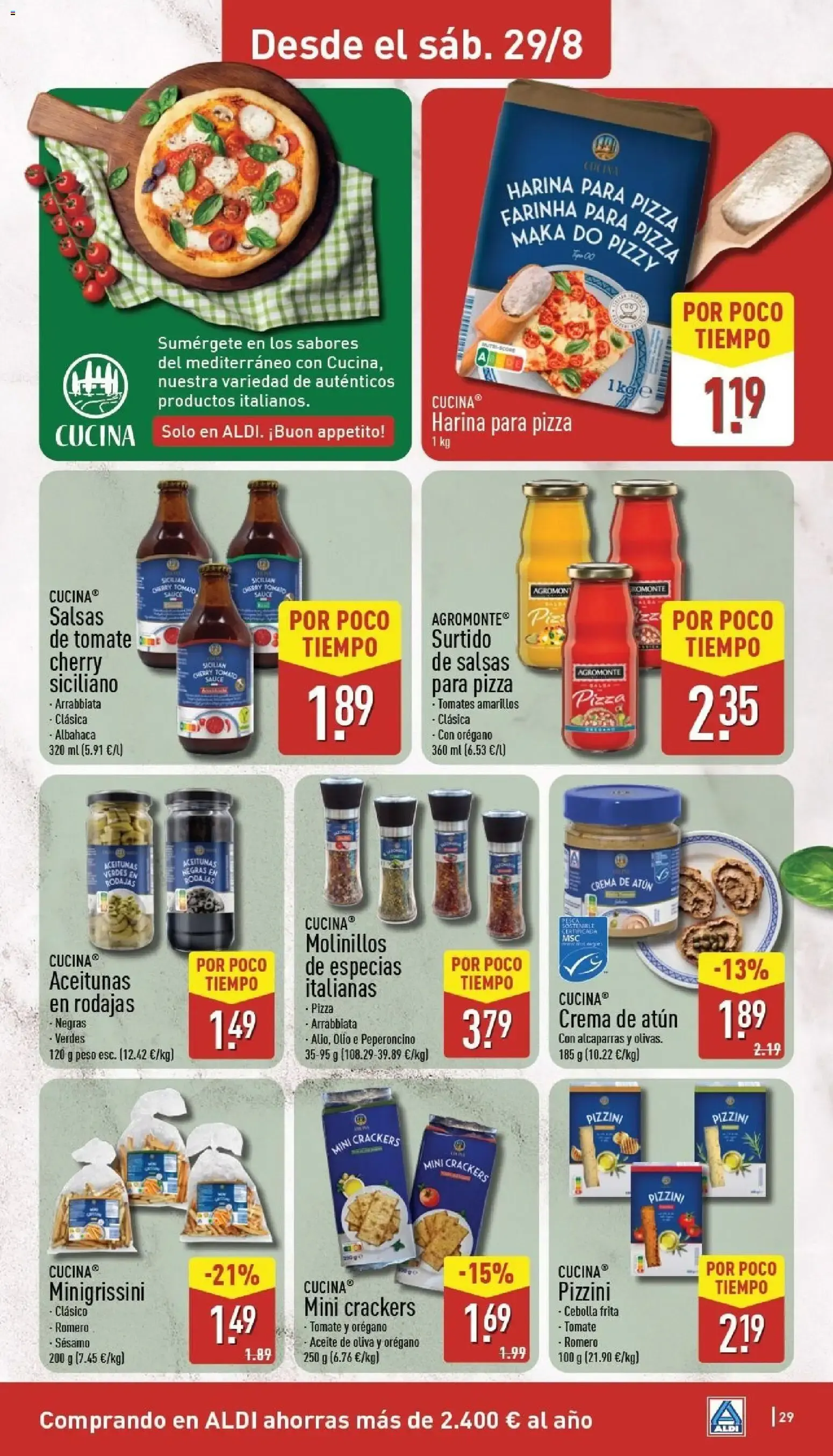Catálogo de Aldi folleto Baleares del 24/08/2026 | Catálogo 24 de agosto al 30 de agosto 2026 - Página 29