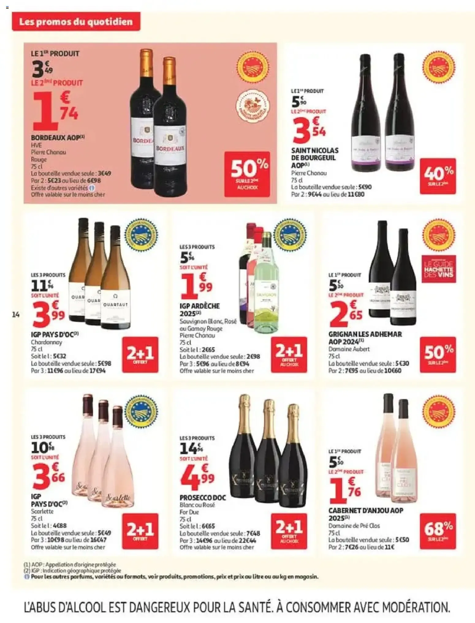 Auchan Tops rentrée supers à partir du 01/09/2026 - promo en ligne du 1 septembre au 12 septembre 2026 - Catalogue page 14