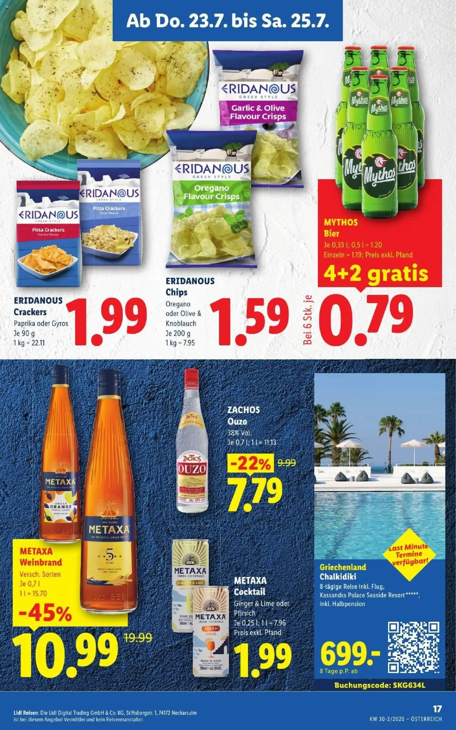 Lidl - Flugblatt ab 23.07.2026 - Angebote ab donnerstag von 23. Juli bis 25. Juli 2026 - Flugblätt seite 19