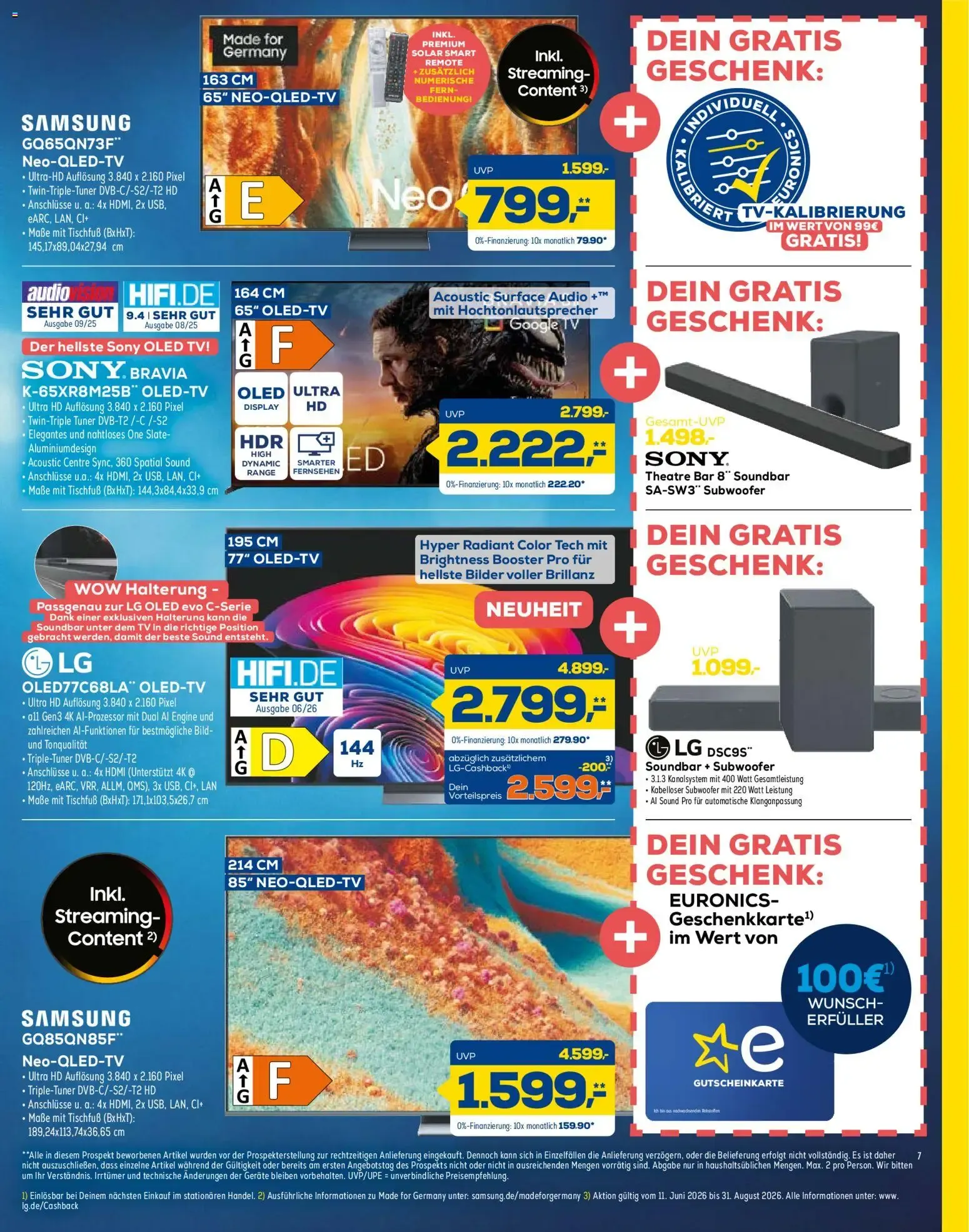 GENAU RICHTIG. DIE DEALS DES SOMMERS. von 8. August bis 14. August 2026 - Prospekt seite 7