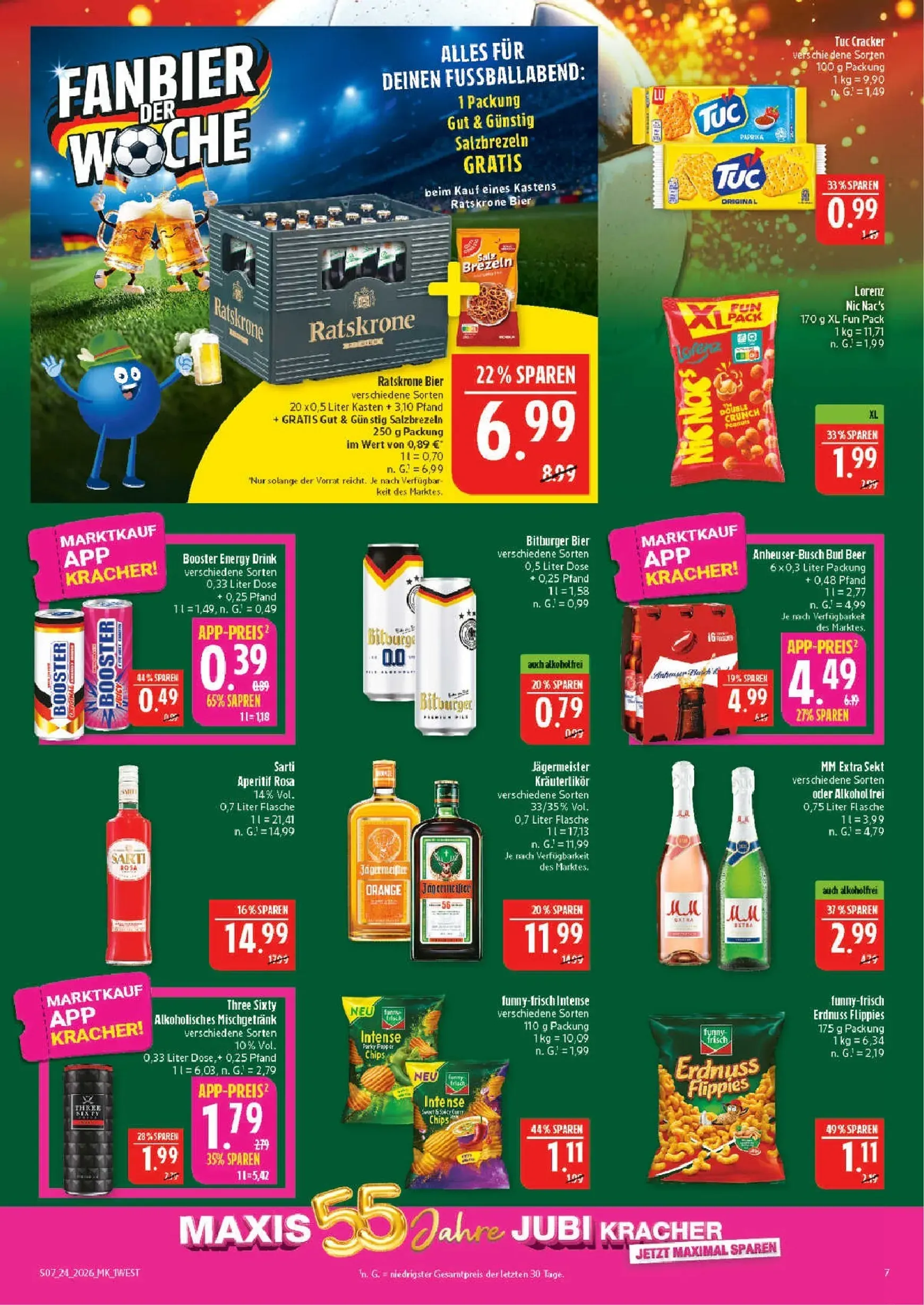 Marktkauf Prospekt – von Montag 08.06.2026 bis Samstag 13.06.2026 von 8. Juni bis 13. Juni 2026 - Prospekt seite 7