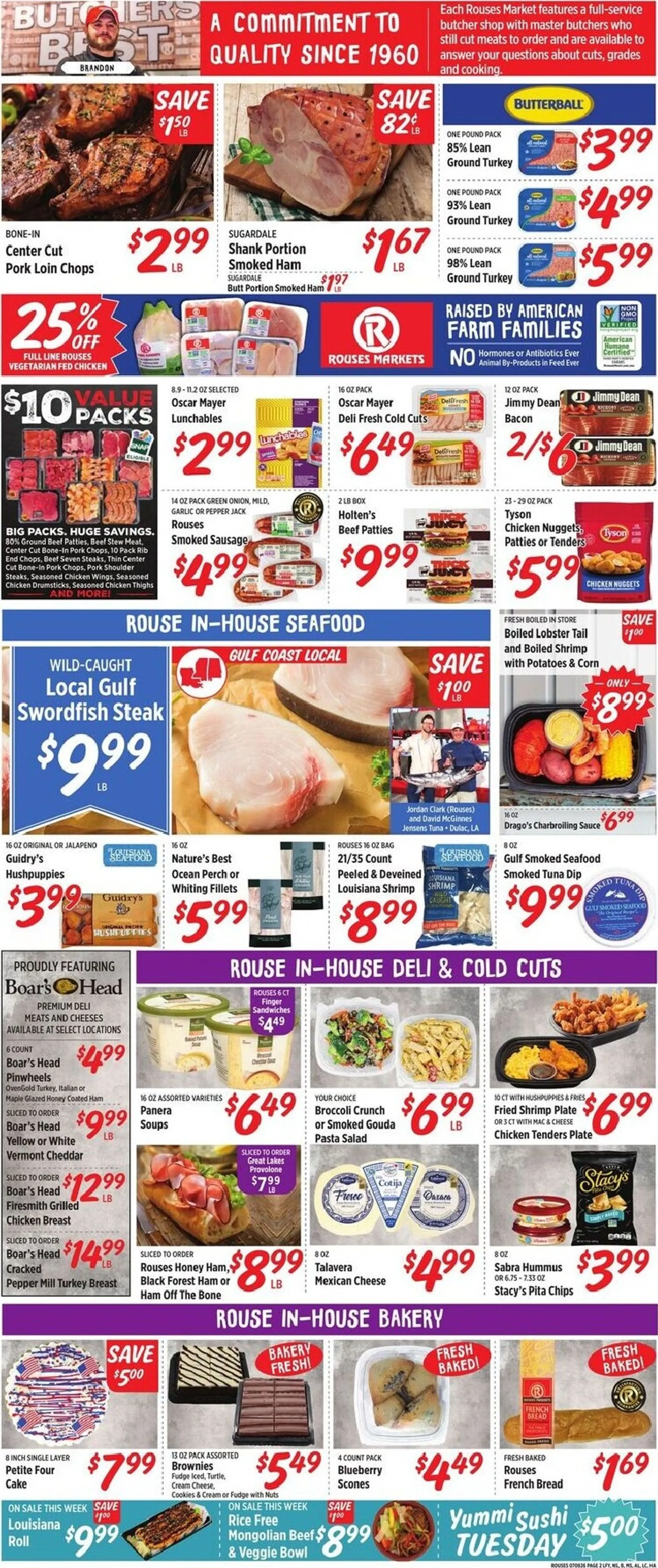 Weekly ad Current Rouses Markets leaflet valid from Wednesday 07/08/2026 to Wednesday 07/15/2026 from July 8 to July 15 2026 - Page 4