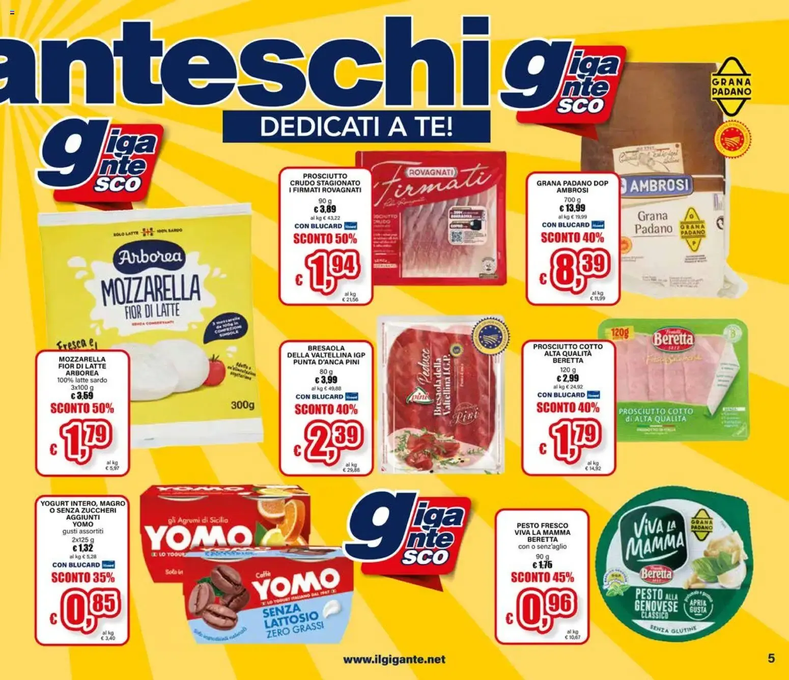 Il Gigante - Sconti Giganteschi da 30 luglio a 12 agosto di 2026 - Pagina del volantino 5