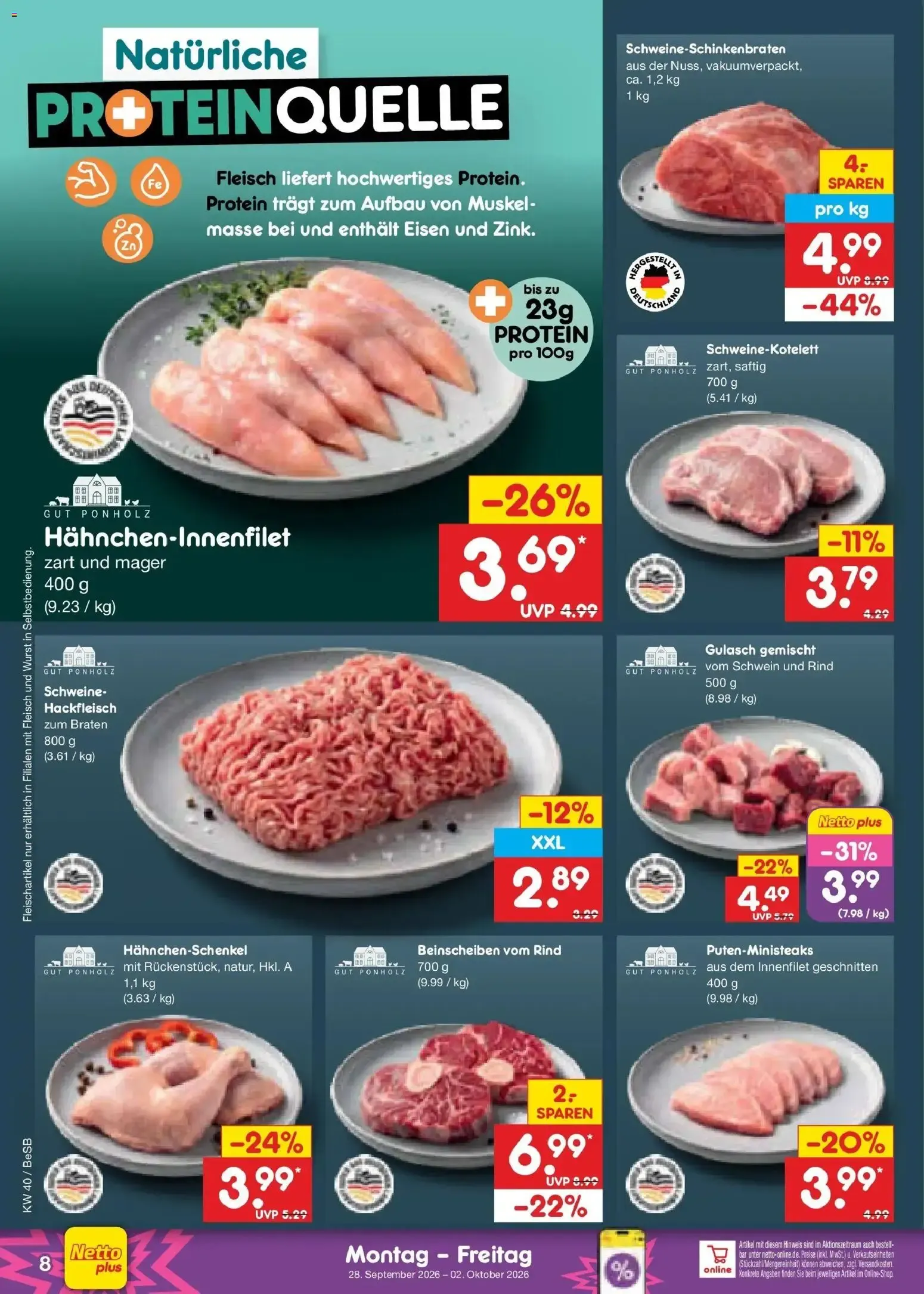 Netto Marken-Discount Prospekt Kremmen (ab 28.09.2026) » Angebote von 28. September bis 2. Oktober 2026 - Prospekt seite 10