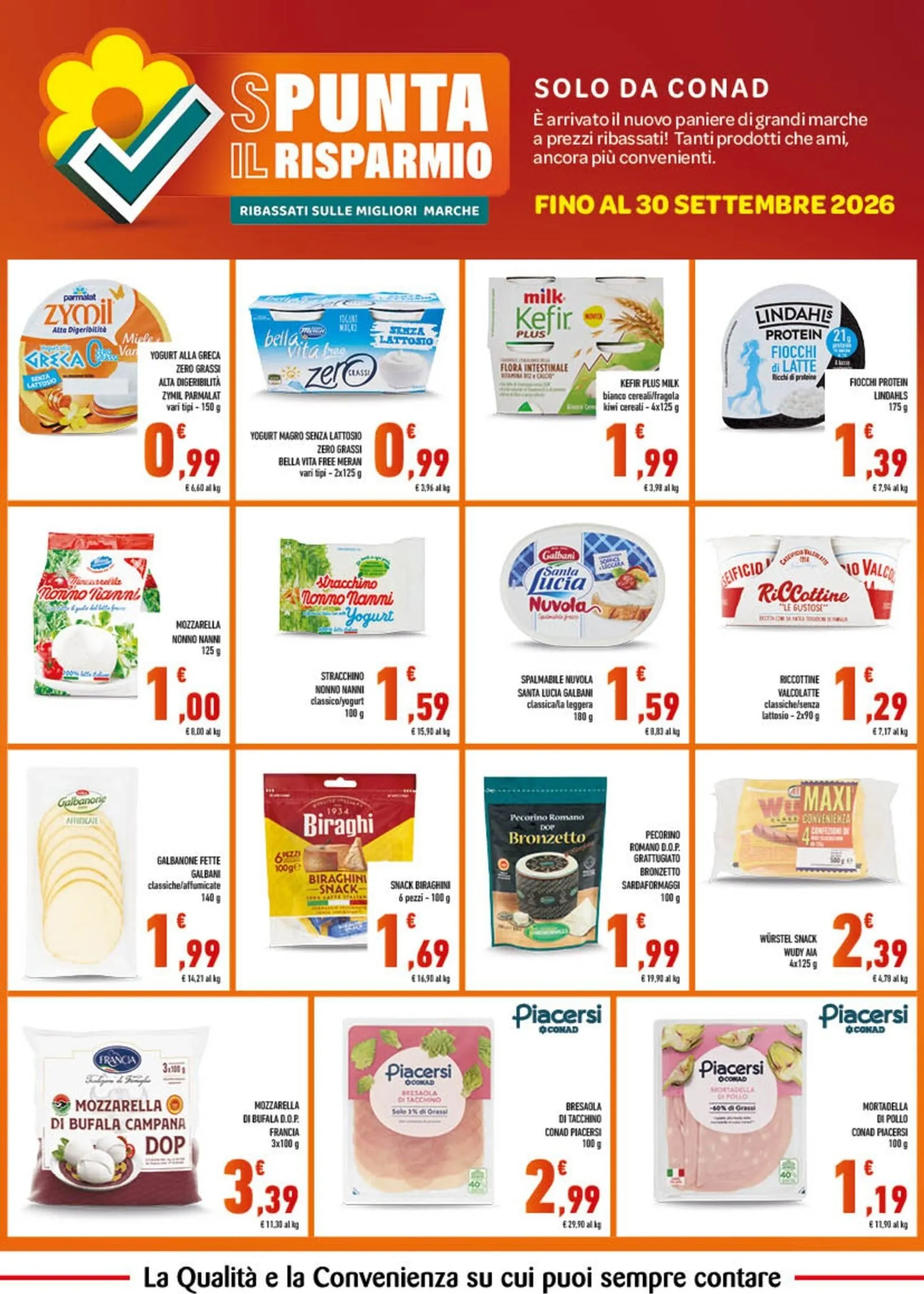 Spunta il risparmio da Conad da 1 settembre a 30 settembre di 2026 - Pagina del volantino 3
