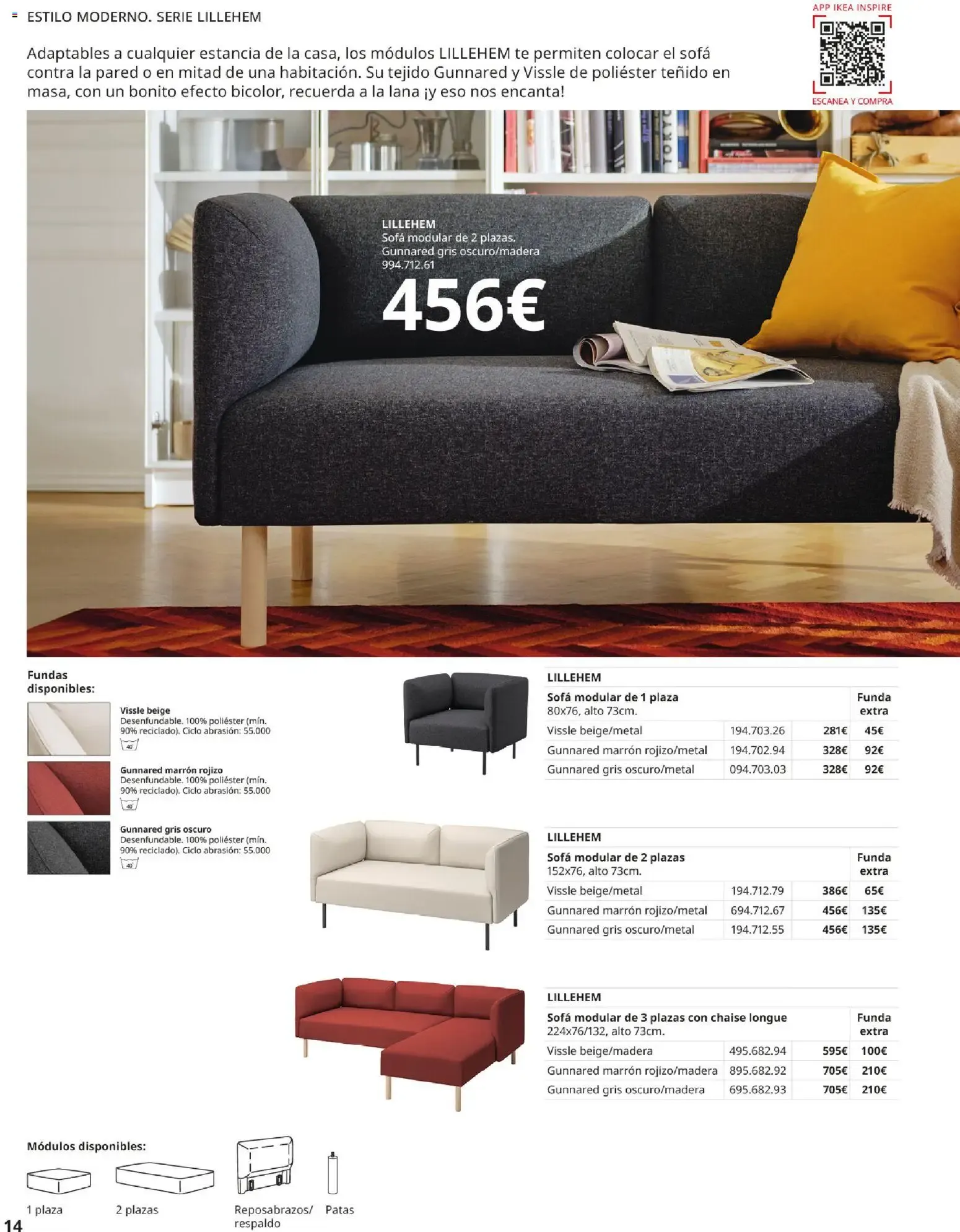 Catálogo de Guía de Compra Sofás IKEA 7 de mayo al 31 de agosto 2026 - Página 14