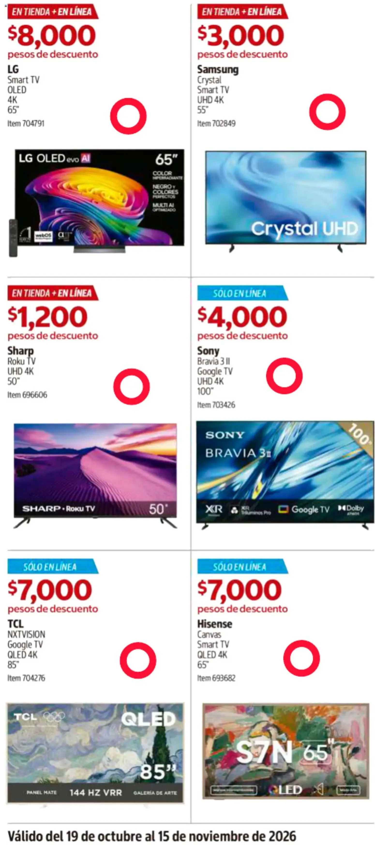 Catálogo de Catálogo COSTCO de 19/10/2026 - ofertas y promociones 19 de octubre al 15 de noviembre 2026 - Pagina 4