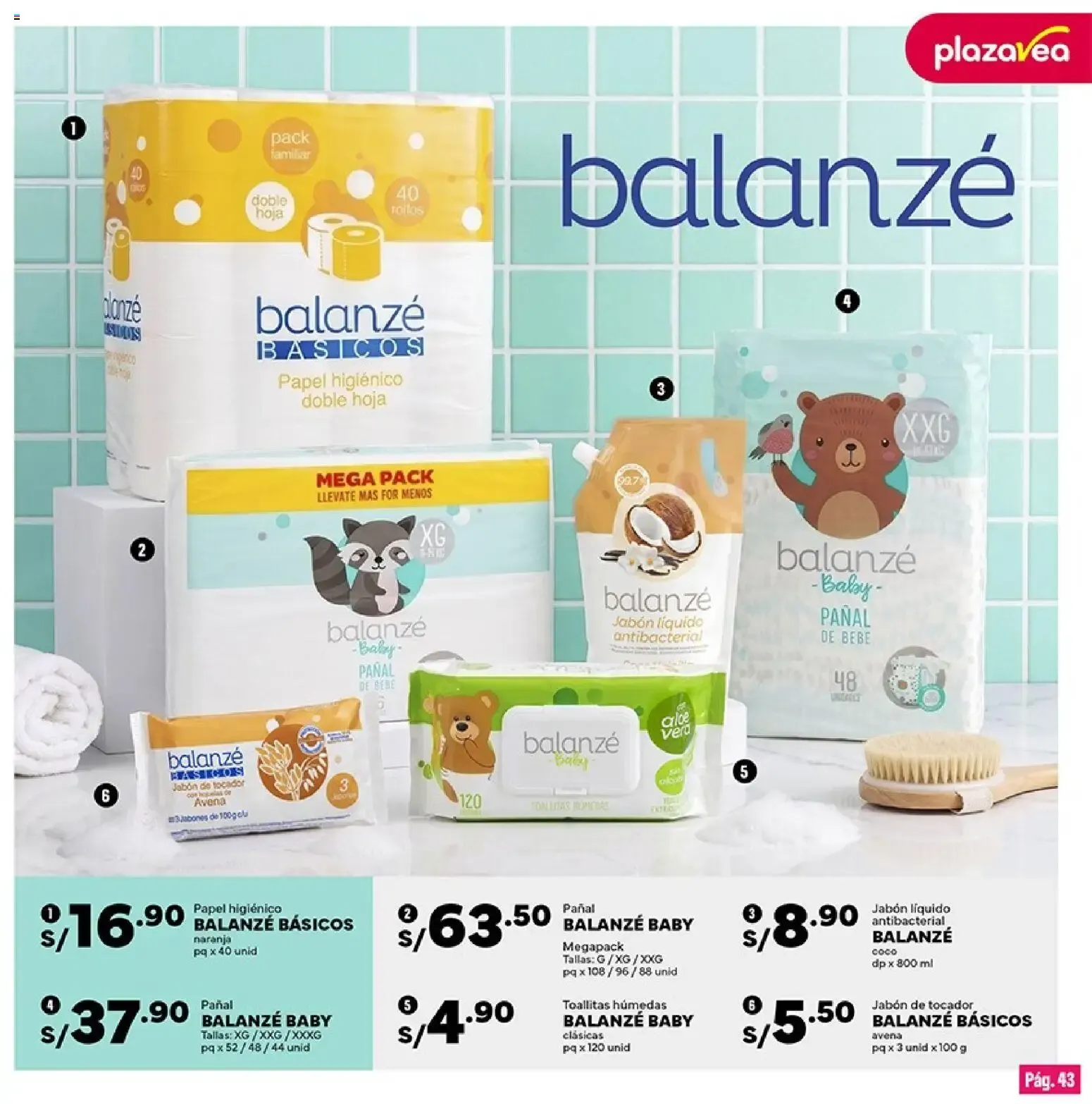 Catalogo de Catálogo Plaza Vea - Especial Festival de Marcas online del 01/09/2026 1 de setiembre al 30 de setiembre 2026 - Pag 43