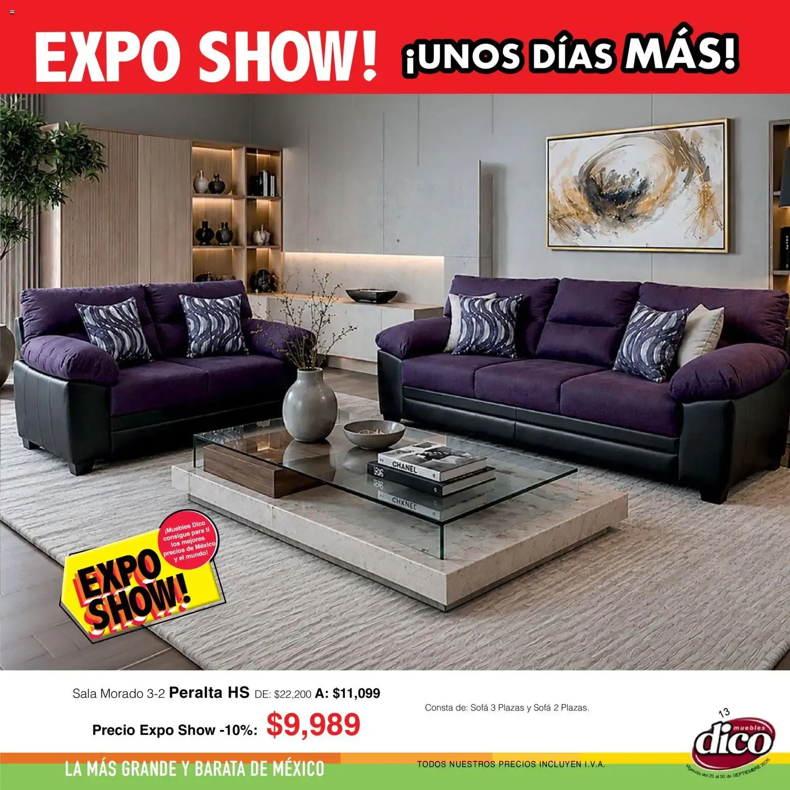 Catálogo de Muebles Dico catálogo Expo show (23/09/2026 - 30/09/2026) - catálogo en línea 23 de septiembre al 30 de septiembre 2026 - Pagina 13